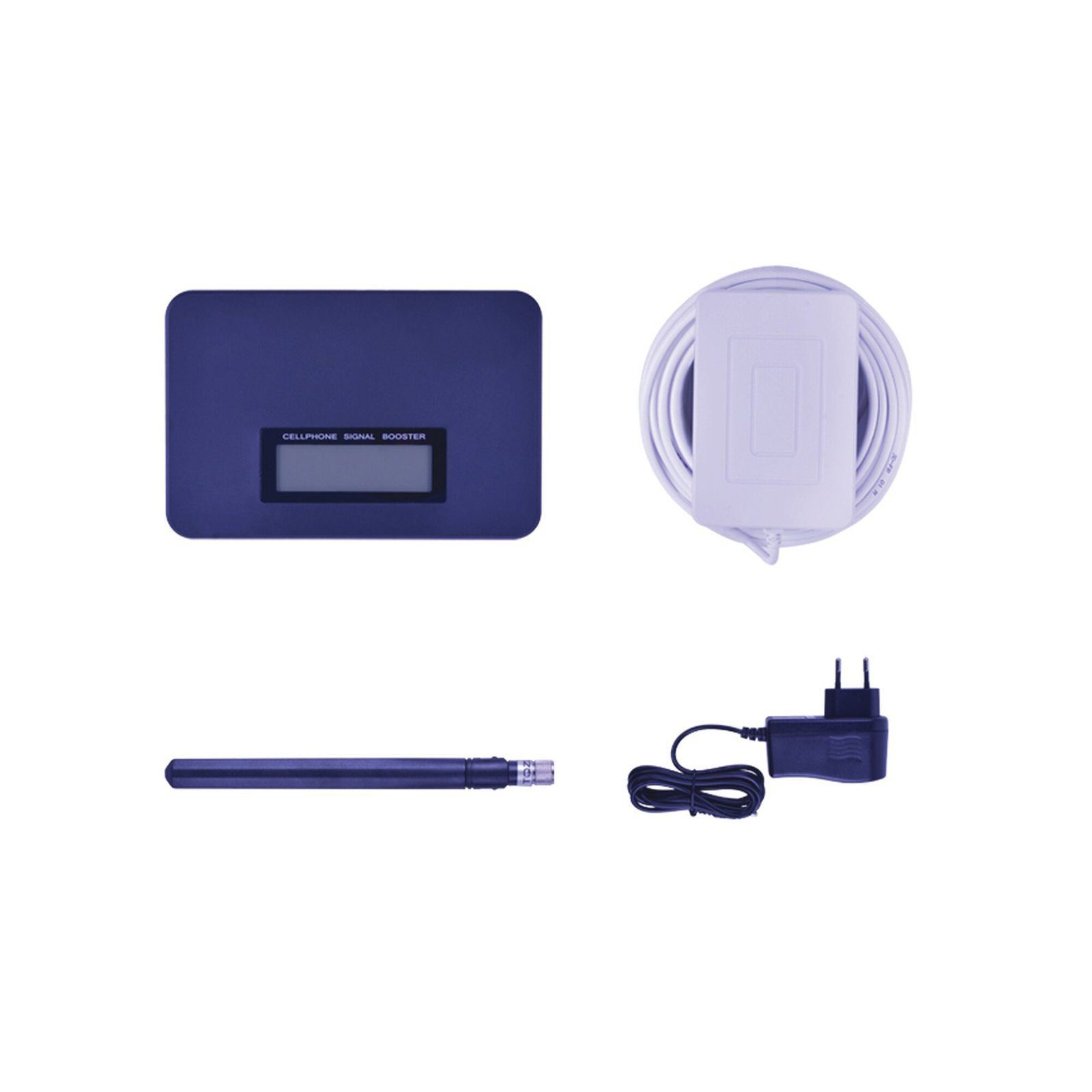 Kit Amplificador de Señal Celular de UNA banda de frecuencia / Mejora las llamadas convencionales / Soporta los datos de las tecnologías 2G y 3G de TELCEL, AT&T y MOVISTAR / Puede cubrir un espacio de hasta 140 m2. EP-865-17 - EPCOM