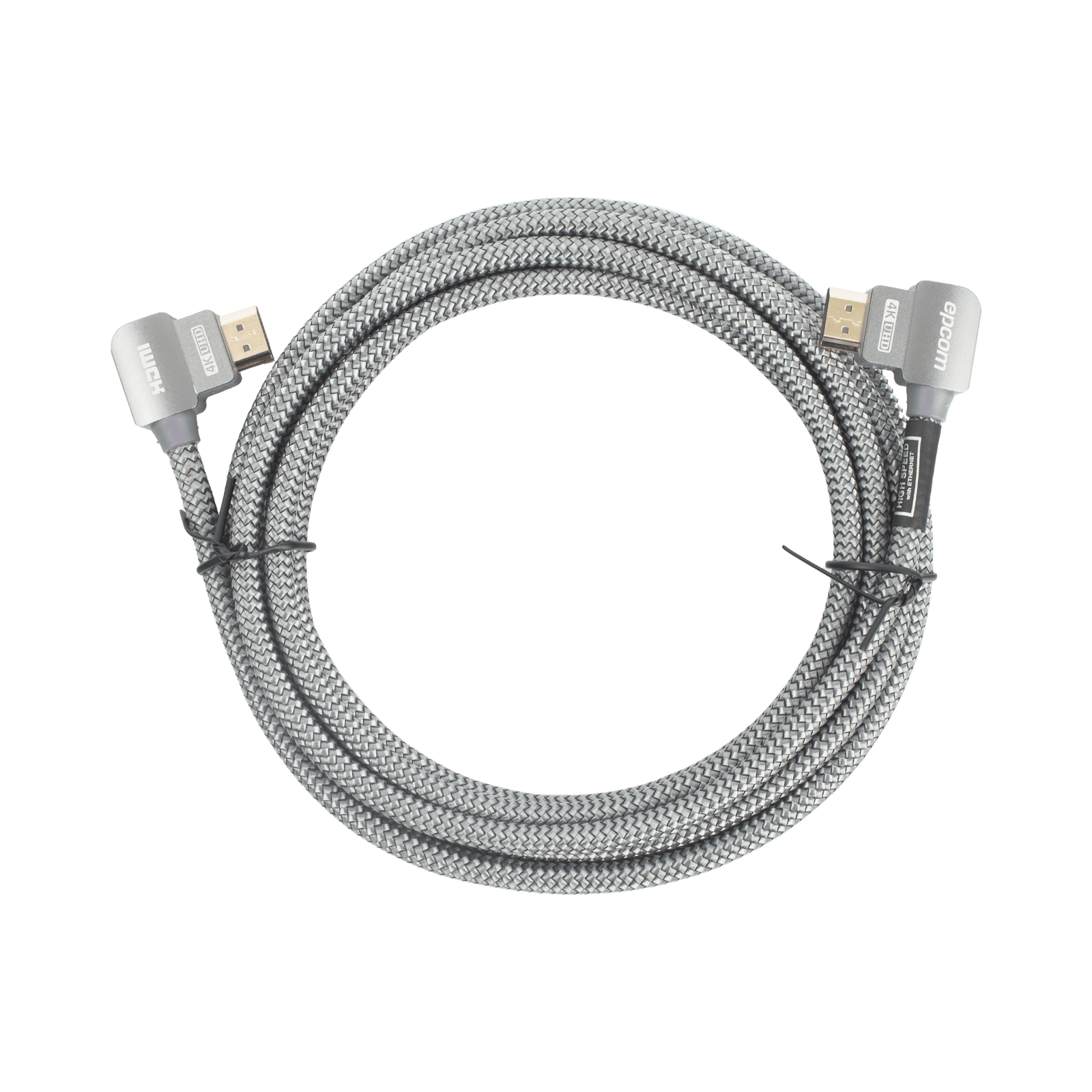 Cable HDMI Angulo 90º| 3m | Alta Definición | Version 2.0 | Alta velocidad 18Gbps | 4K@60Hz | EP-90H-3M - EPCOM PROAUDIO
