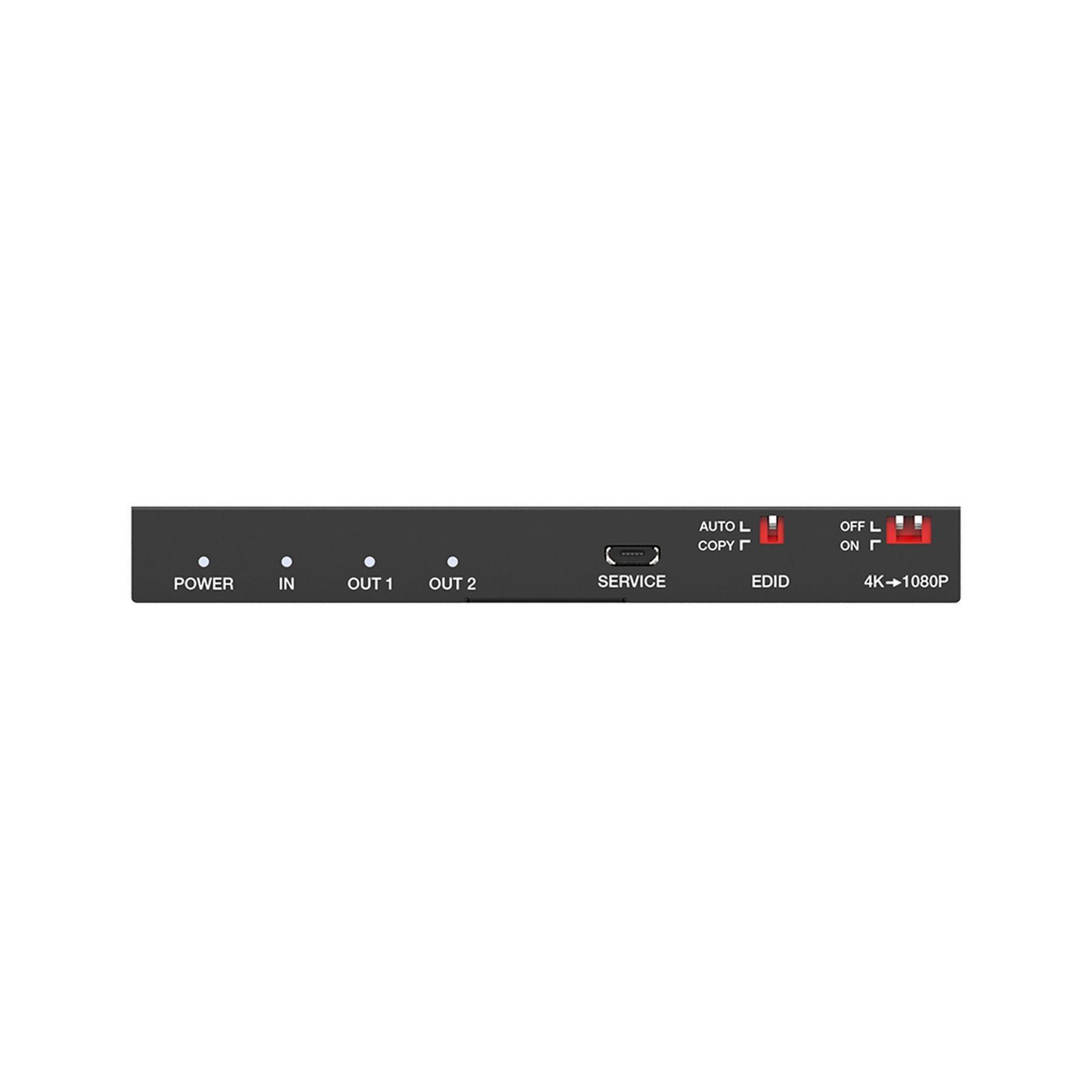 Splitter HDMI 1×2 | 4K@60Hz | Extractor de Audio | Down Scaler | HDR  4:4:4 | EDID | 18Gbps EPC-B12SA - EPCOM PROAUDIO