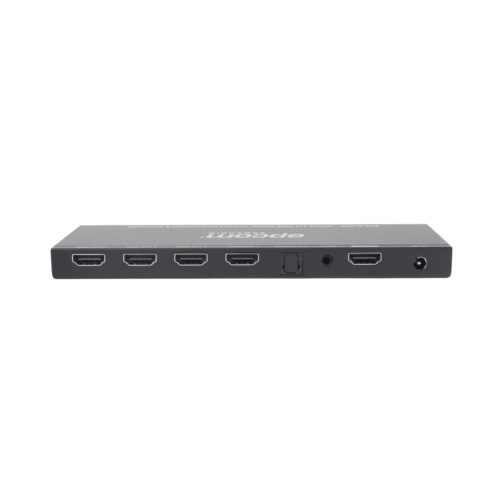 Splitter HDMI 1×4 | 4K@60Hz | Extractor de Audio | Down Scaler | HDR 4:4:4 | EDID | 18Gbps EPC-B14SA - EPCOM PROAUDIO