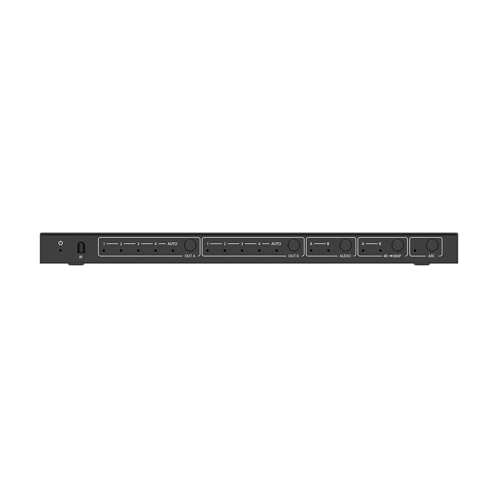Matricial HDMI | 4×2 | 4K2K@60Hz | HDR | YCbCr 4:4:4 | EDID Auto | Extractor de Audio | Salida de audio análoga y digitalizados | HDCP 2.2 | 18 Gbps EPC-MXB42A - EPCOM PROAUDIO