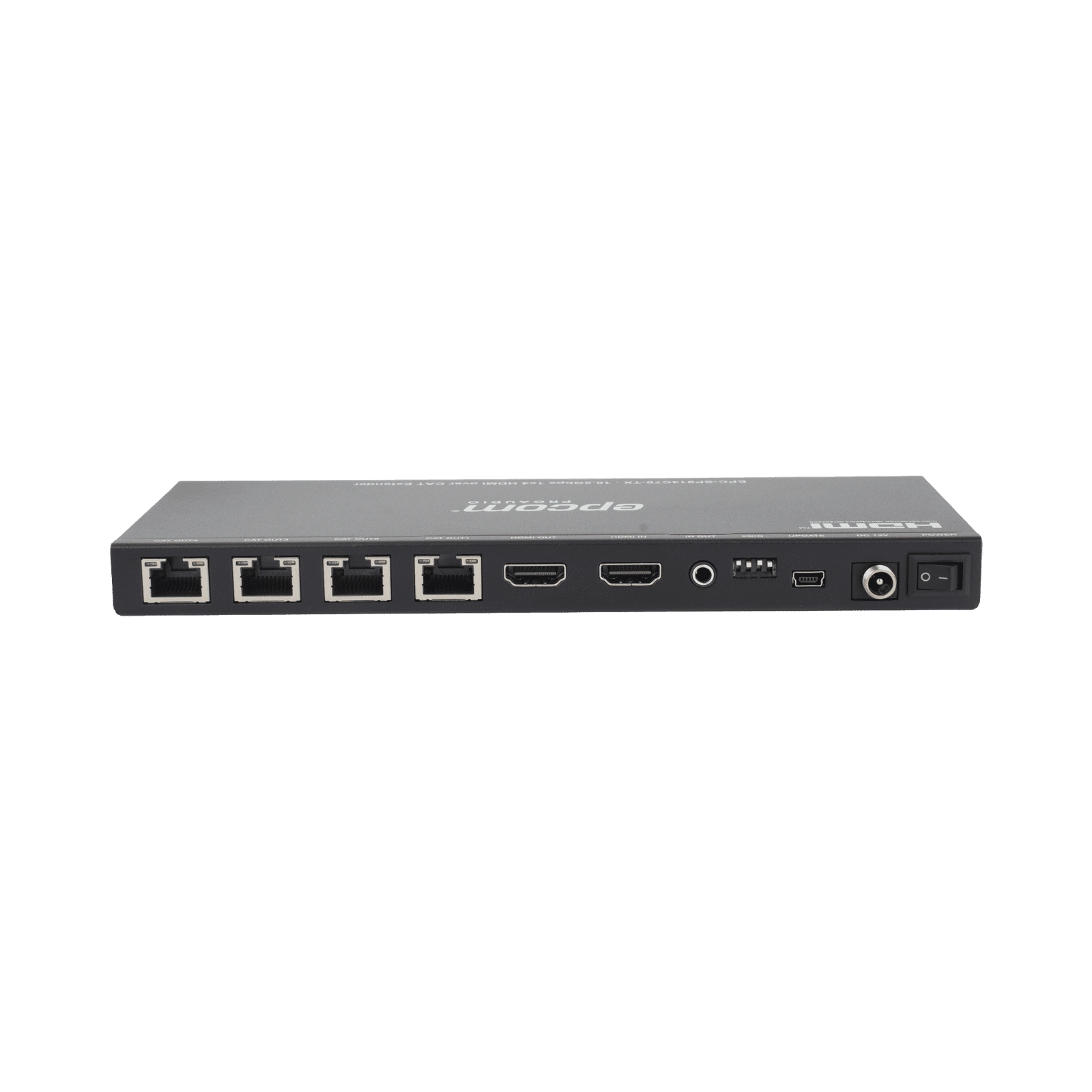 Splitter HDMI 1×4 | Extensor HDMI | 4K@30Hz 40m | 1080p@60Hz 70m | Función PoC | 4:4:4 EPC-SP914C70 - EPCOM PROAUDIO