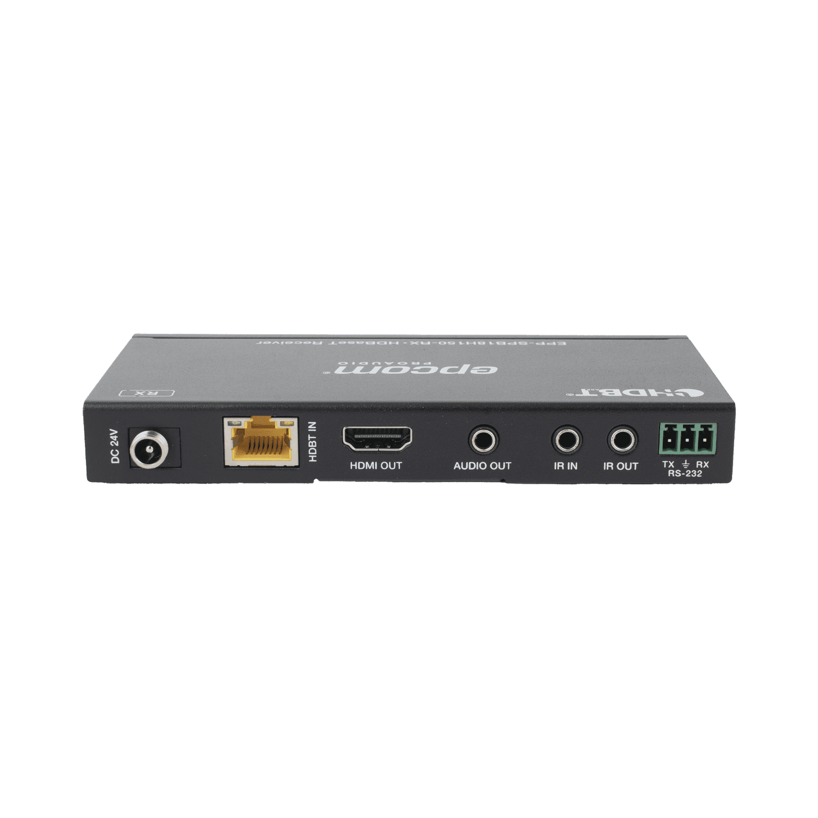 Splitter mas Extensor de Video | 1×8 | ProAV | HDBaseT™ | 120m en 4K@60Hz | 150m en 1080p@60Hz | Cat6/6a/7 | Gestión Avanzada EDID | Control IR y RS232 | PoC | Salida de Audio EPP-SPB18H150 - EPCOM PROAUDIO