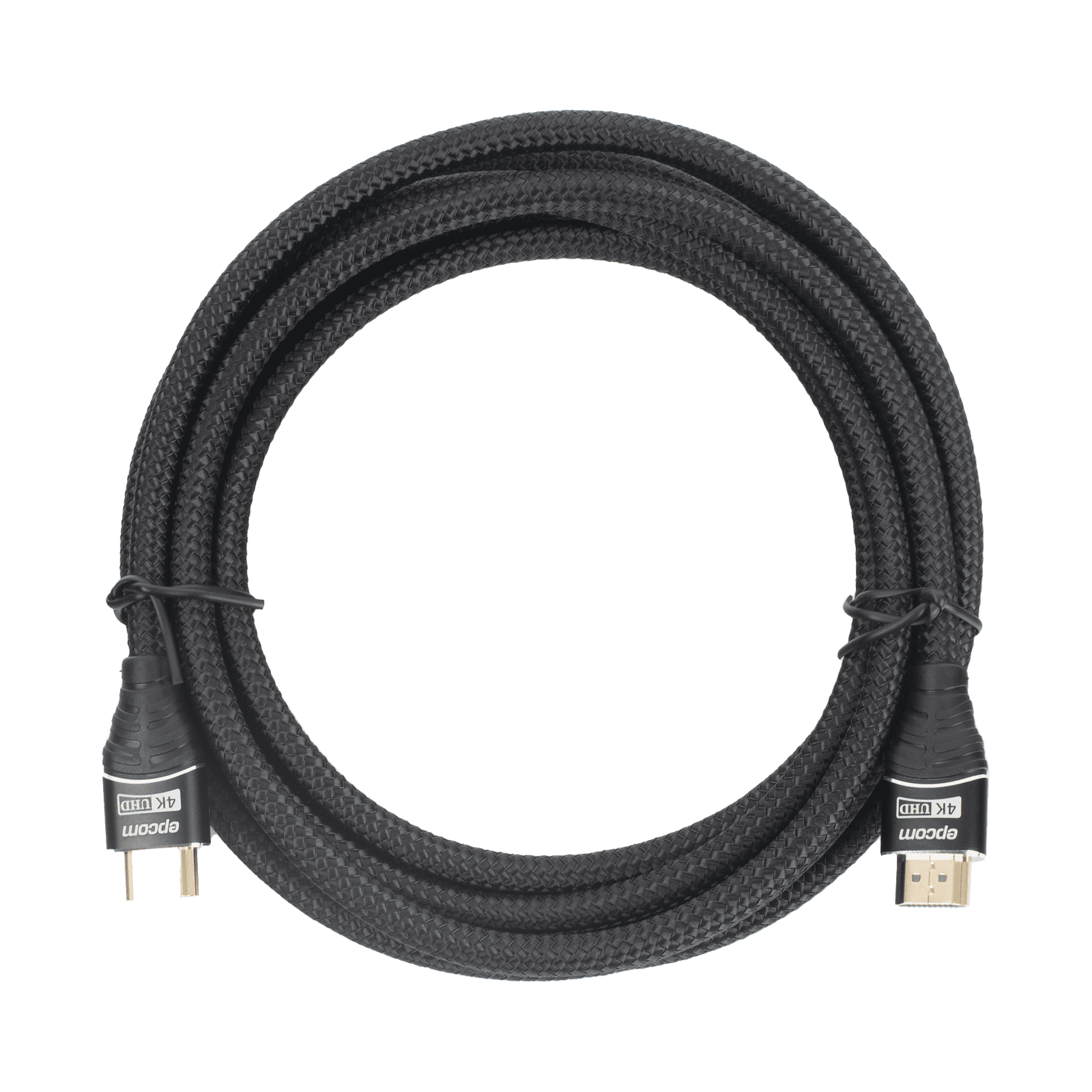Cable HDMI de 3m | Alta Definición | Longitud | Version 2.0 | Alta velocidad 18Gbps | 4K@60Hz | Conectores Chapados en Oro | Tipo Redondo EP-RH-4K-3M - EPCOM PROAUDIO