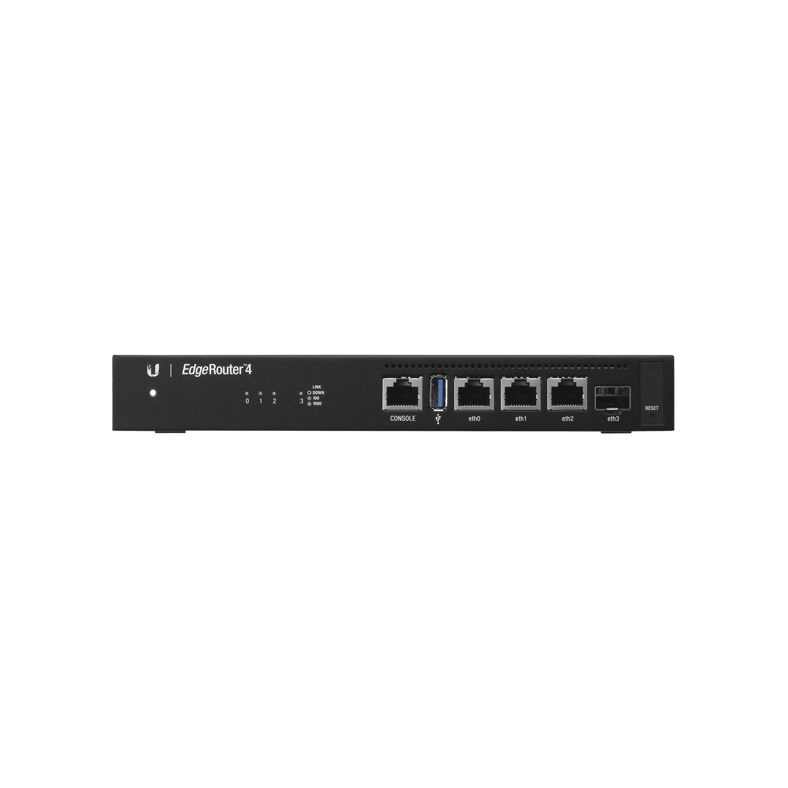EdgeRouter 4, con 3 puertos 10/100/1000 Mbps + 1 puerto SFP, con funciones avanzadas de ruteo ER-4 - UBIQUITI NETWORKS