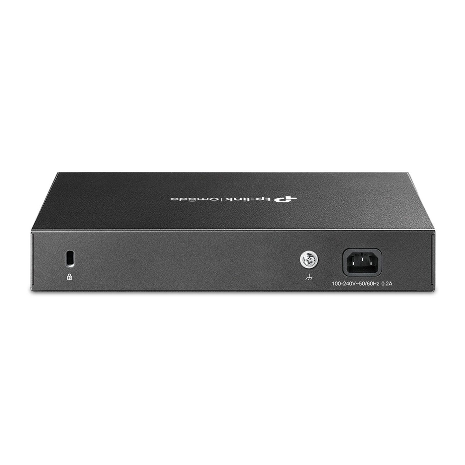 Router Omada VPN / SDN Multi-WAN Gigabit / 1 Puerto WAN SFP Gigabit / 1 Puerto WAN RJ45 Gigabit / 2 Puertos LAN RJ45 Gigabit / 2 Puertos Configurables LAN/WAN / 150,000 Sesiones Concurrentes / Administración Centralizada Omada o Stand-Alone ER7206 - TP-LINK