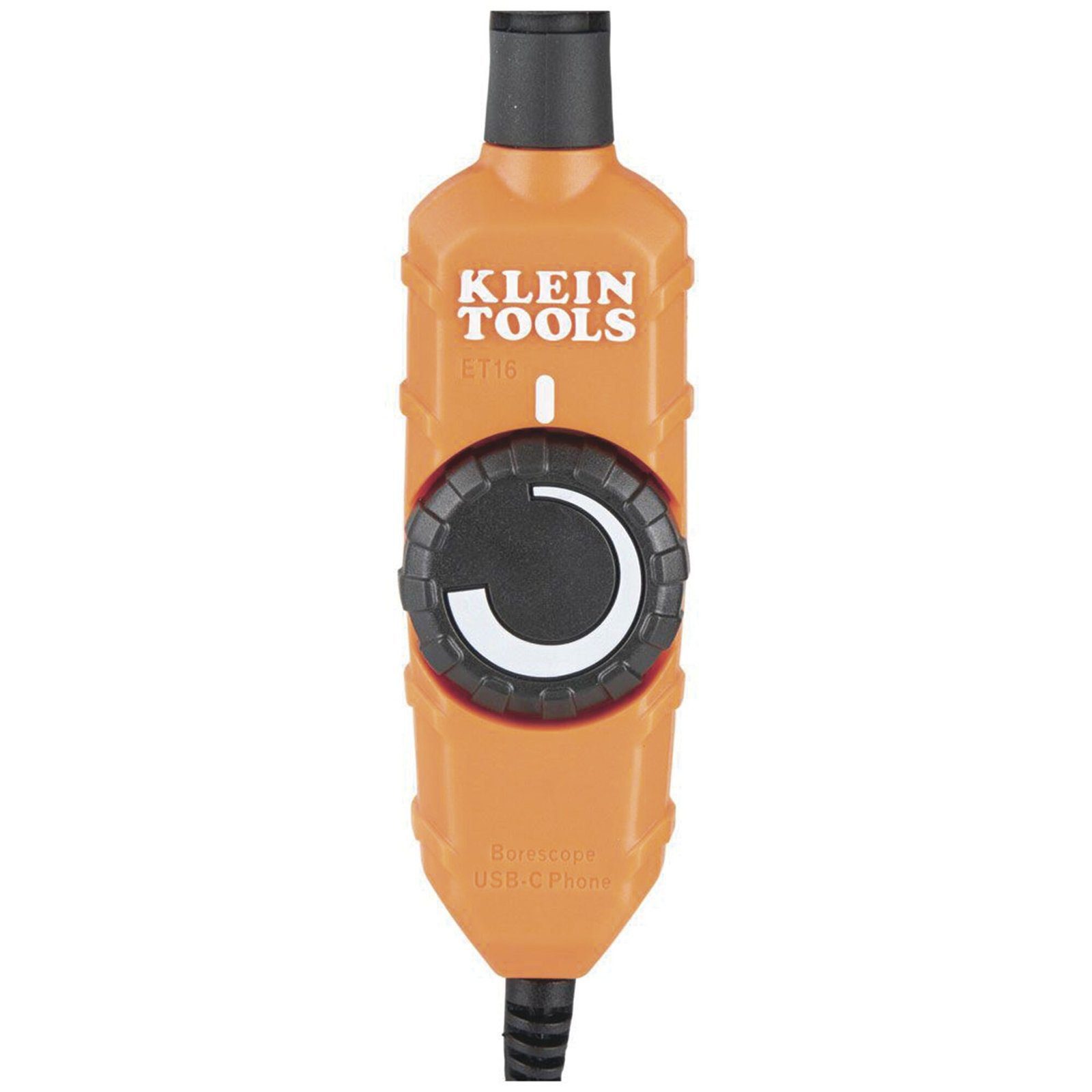 Cámara Boroscopio de Inspección con Conexión para Dispositivos Android®. Cuello de Cisne Blindado de 10′ (3 m) y 6 Luces LED ET16 - KLEIN TOOLS