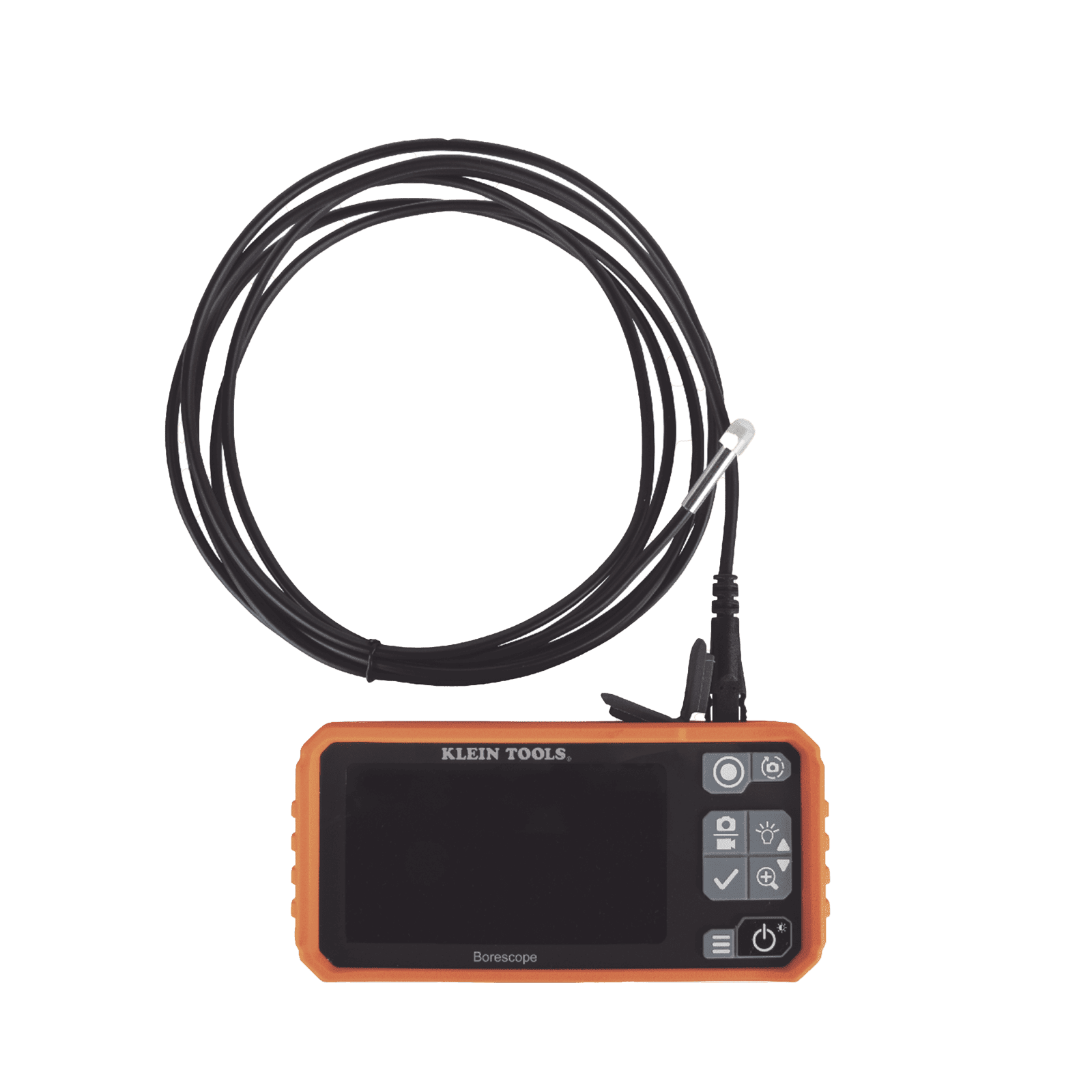 Cámara Boroscopio de Inspección 5.5mm 720p USB-C, LCD 4.3″ Color, Cuello de Cisne Nylon de 10′ (3m) con Imán, Espejo, 6 LED´s. Batería Io-Li Recargable. Ideal en Electricidad, HVAC, Plomería y Aviación ET17 - KLEIN TOOLS