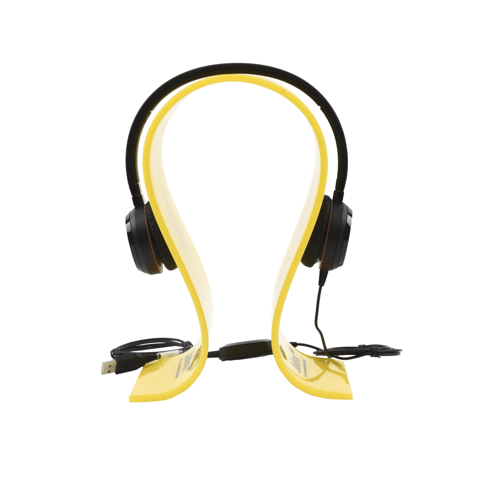 Jabra Evolve 30 Duo con conexión USB / 3.5mm, micrófono con cancelación de ruido y controlador en el cable con botones e indicadores LED (5399-823-309) EVOLVE-30-DUO-MS - JABRA