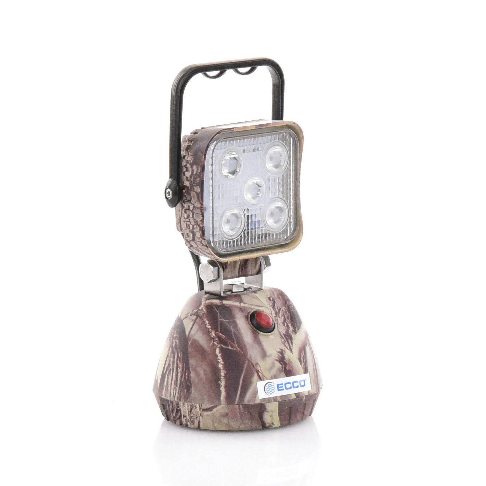 Lámpara de trabajo de mano con batería recargable y montaje magnético EW2461-CAMO - ECCO