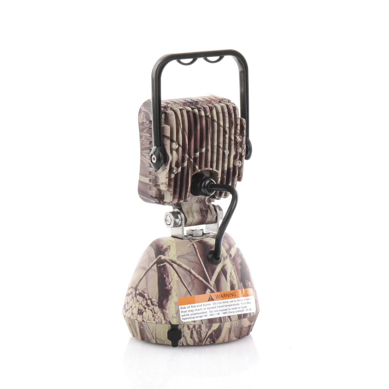 Lámpara de trabajo de mano con batería recargable y montaje magnético EW2461-CAMO - ECCO