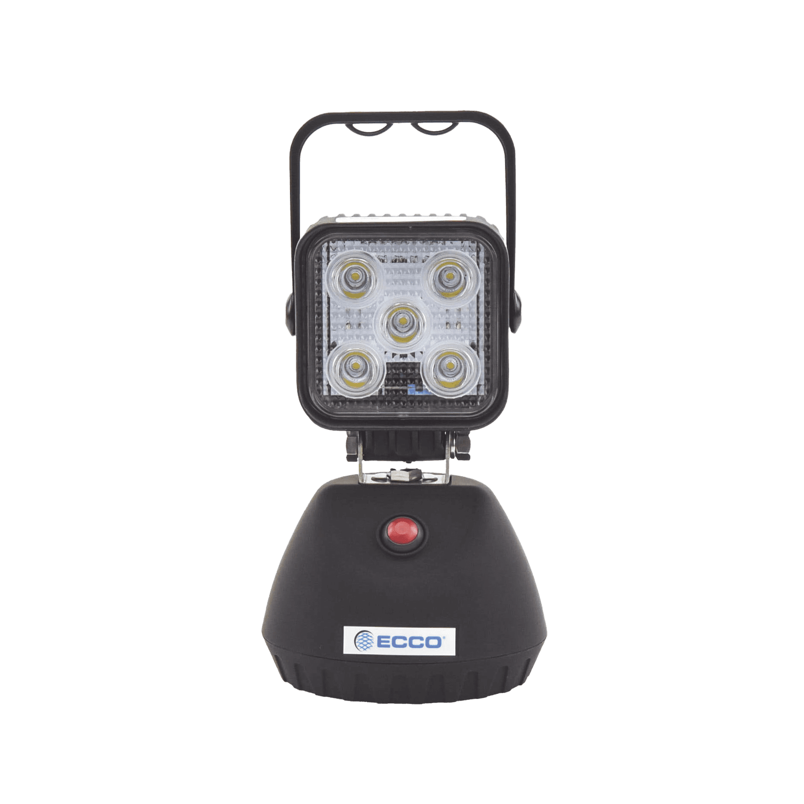 Lámpara de trabajo de mano, con batería recargable y montaje magnético, IP67 E-W2461NA - ECCO