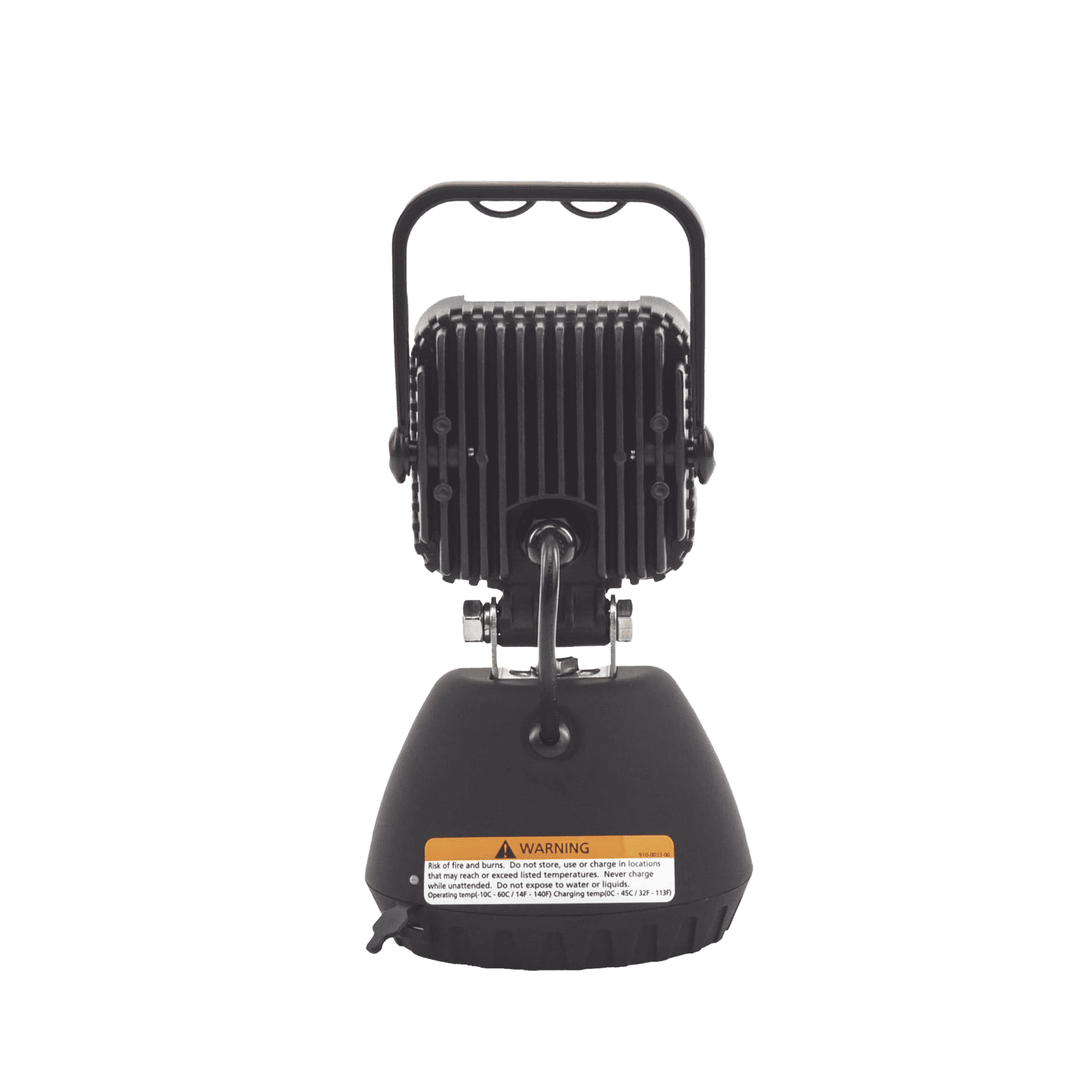 Lámpara de trabajo de mano, con batería recargable y montaje magnético, IP67 E-W2461NA - ECCO