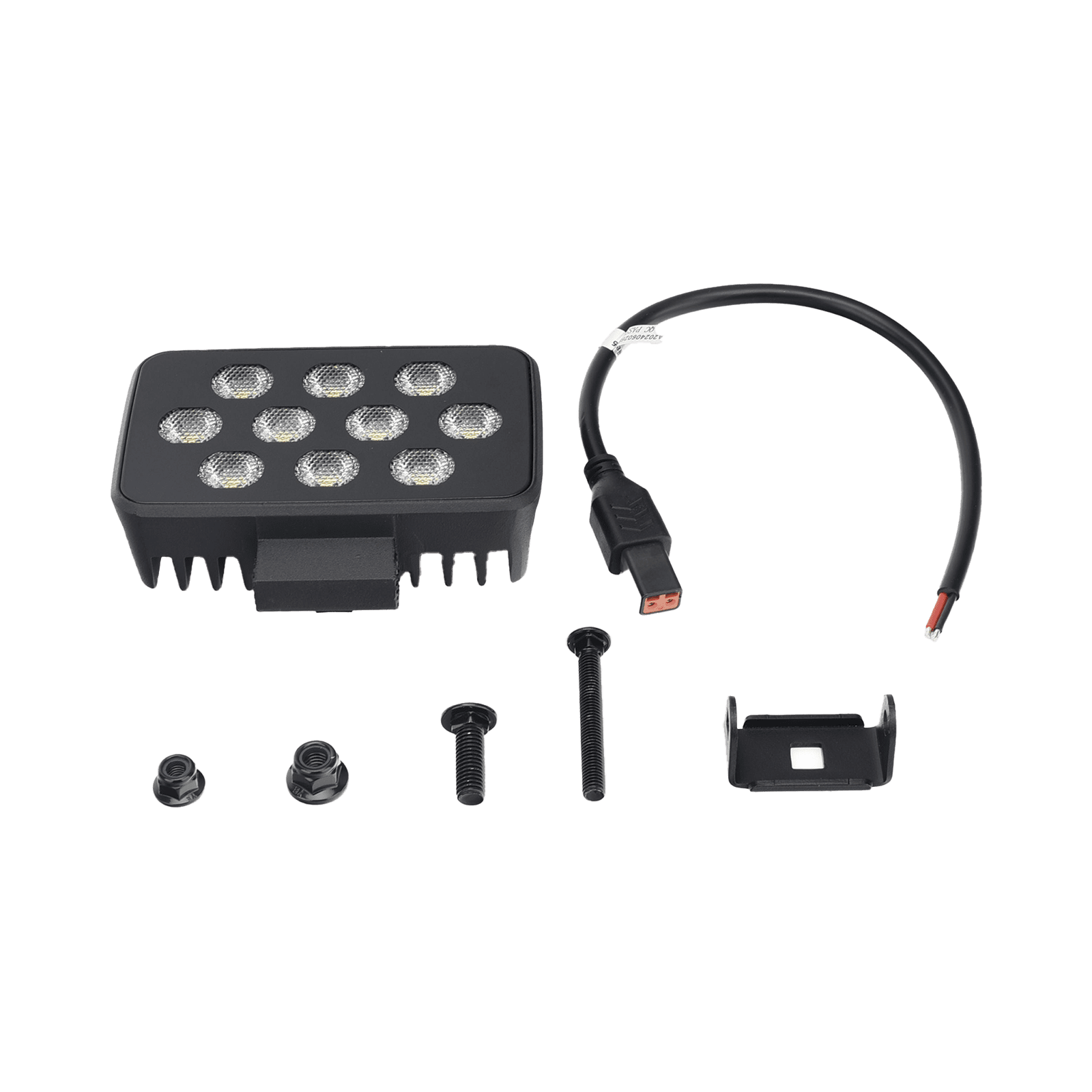 Luz de Trabajo Ultra brillante Cuadrada, 10 LED, 8937 Lúmenes, 12-24 Vcd EW2731 - ECCO
