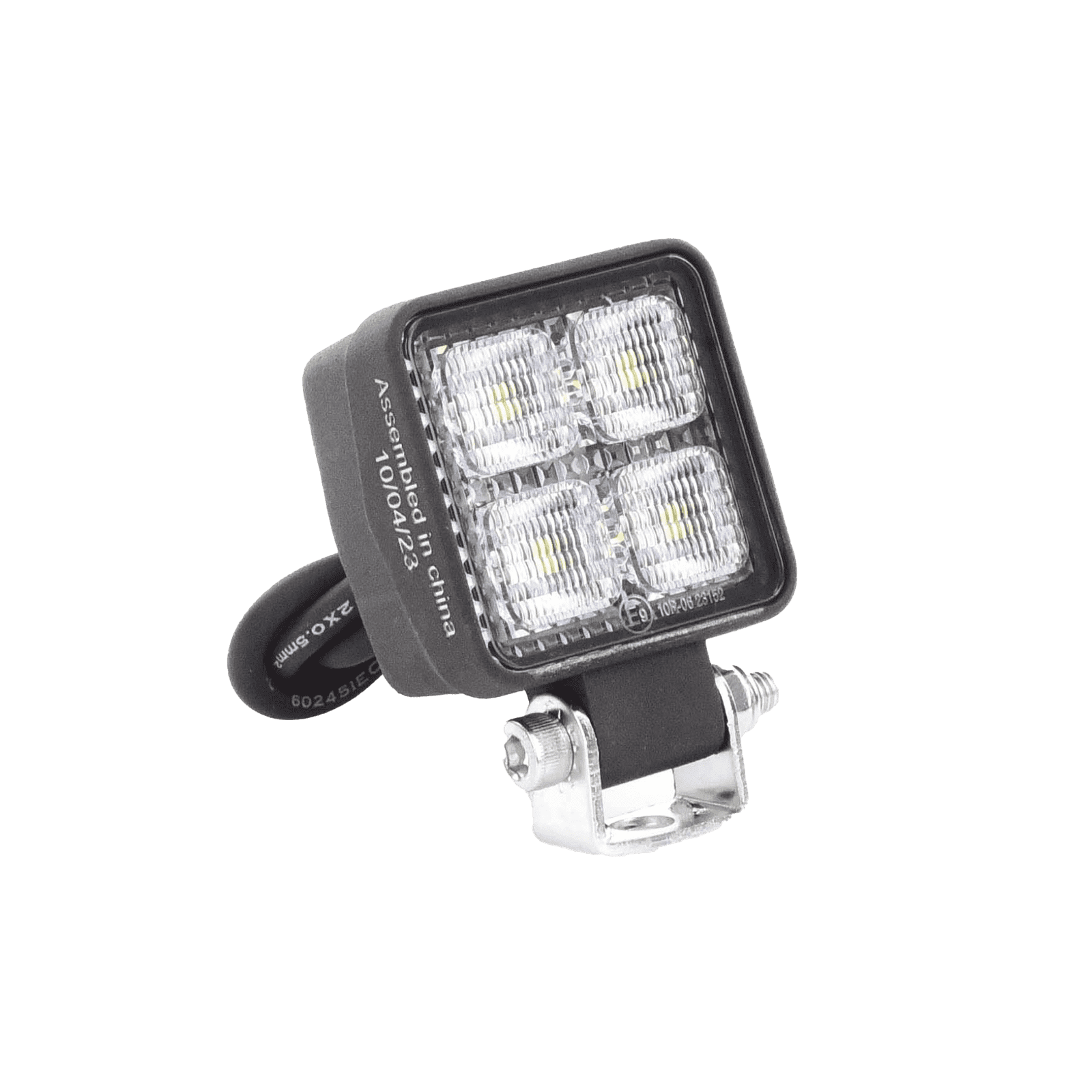 Luz de trabajo de 4 LED de 10 Watt, 12-24 Vcd, 800 lúmenes EW2B2PCP - ECCO