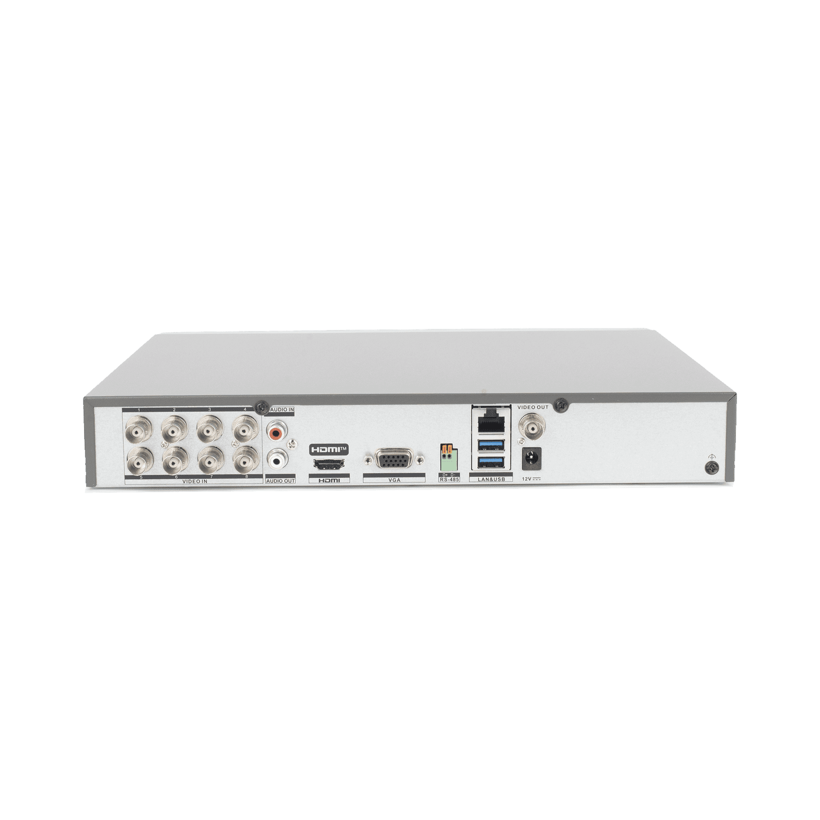 DVR 8 Canales TURBOHD + 8 Canales IP / 8 Megapixel (4K) / Audio Bidireccional por Coaxitron / ACUSENSE / Reconocimiento Facial / 1 Bahía de Disco Duro / Salida de Video en 4K / H.265+ EX-8008TURBO - EPCOM PROFESSIONAL
