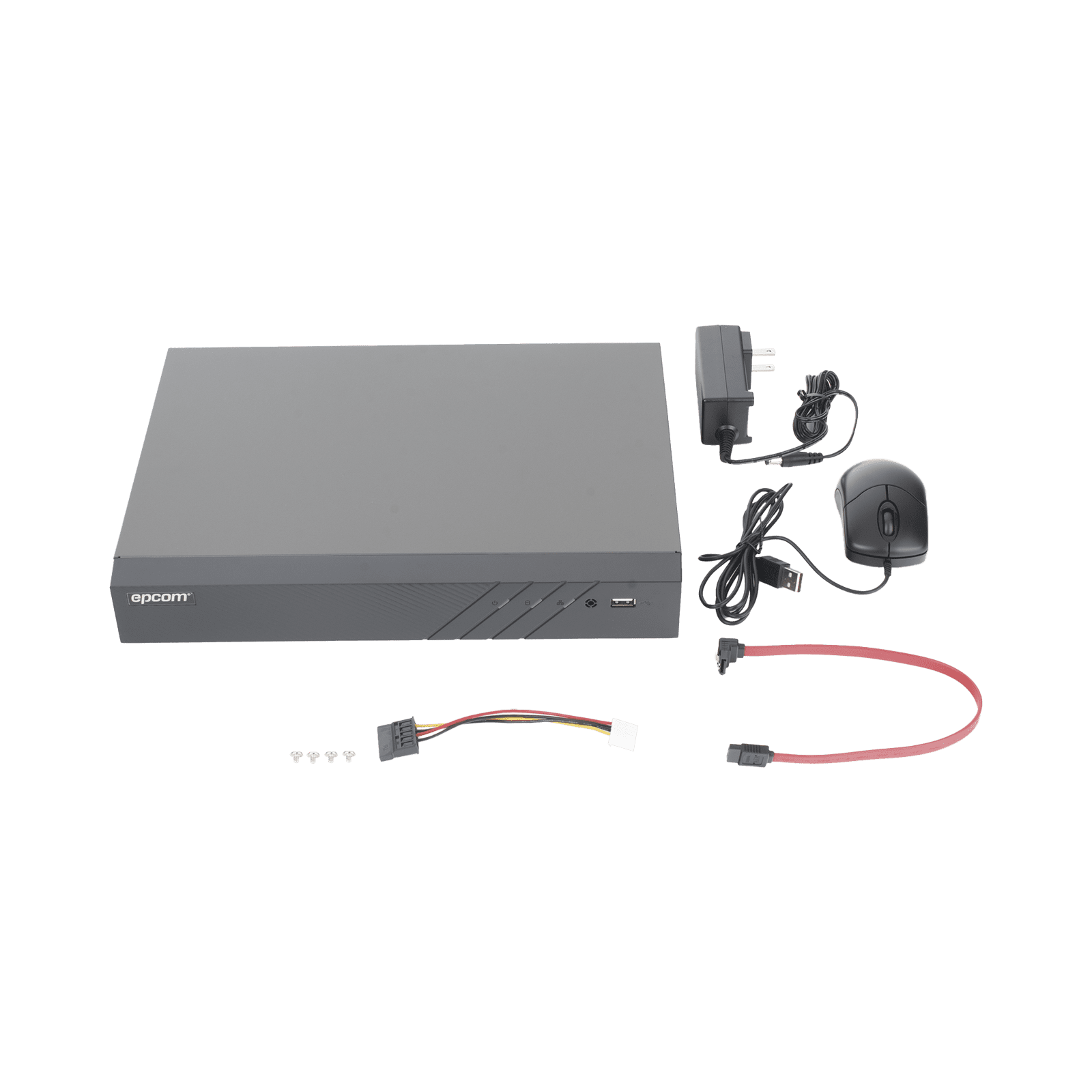 DVR 8 Canales TURBOHD + 8 Canales IP / 8 Megapixel (4K) / Audio Bidireccional por Coaxitron / ACUSENSE / Reconocimiento Facial / 1 Bahía de Disco Duro / Salida de Video en 4K / H.265+ EX-8008TURBO - EPCOM PROFESSIONAL