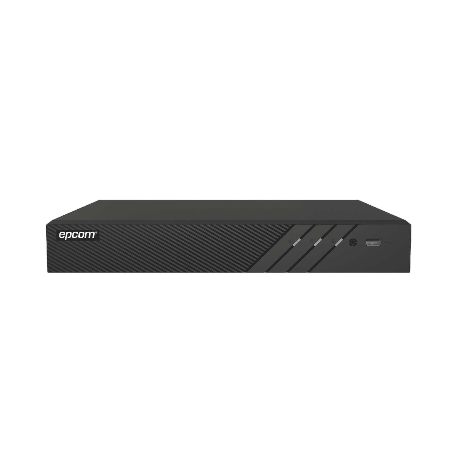 DVR 8 Canales TURBOHD + 8 Canales IP / 8 Megapixel (4K) / Audio Bidireccional por Coaxitron / ACUSENSE / Reconocimiento Facial / 1 Bahía de Disco Duro / Salida de Video en 4K / H.265+ EX-8008TURBO - EPCOM PROFESSIONAL