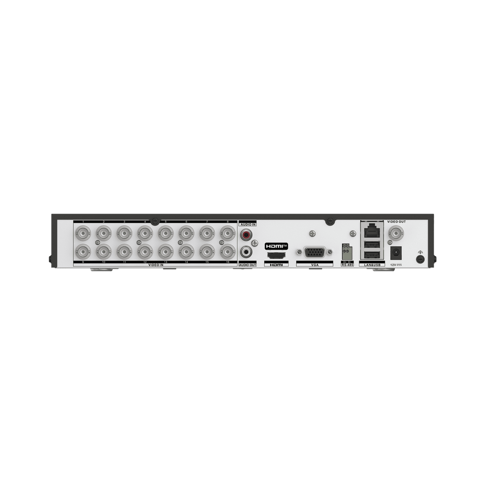 DVR 16 Canales TURBOHD + 16 Canales IP / 8 Megapixel (4K) / Audio Bidireccional/ ACUSENSE / Reconocimiento Facial / 2 Bahías de Disco Duro / Salida de Video en 4K / H.265+ EX-8016TURBO - EPCOM PROFESSIONAL