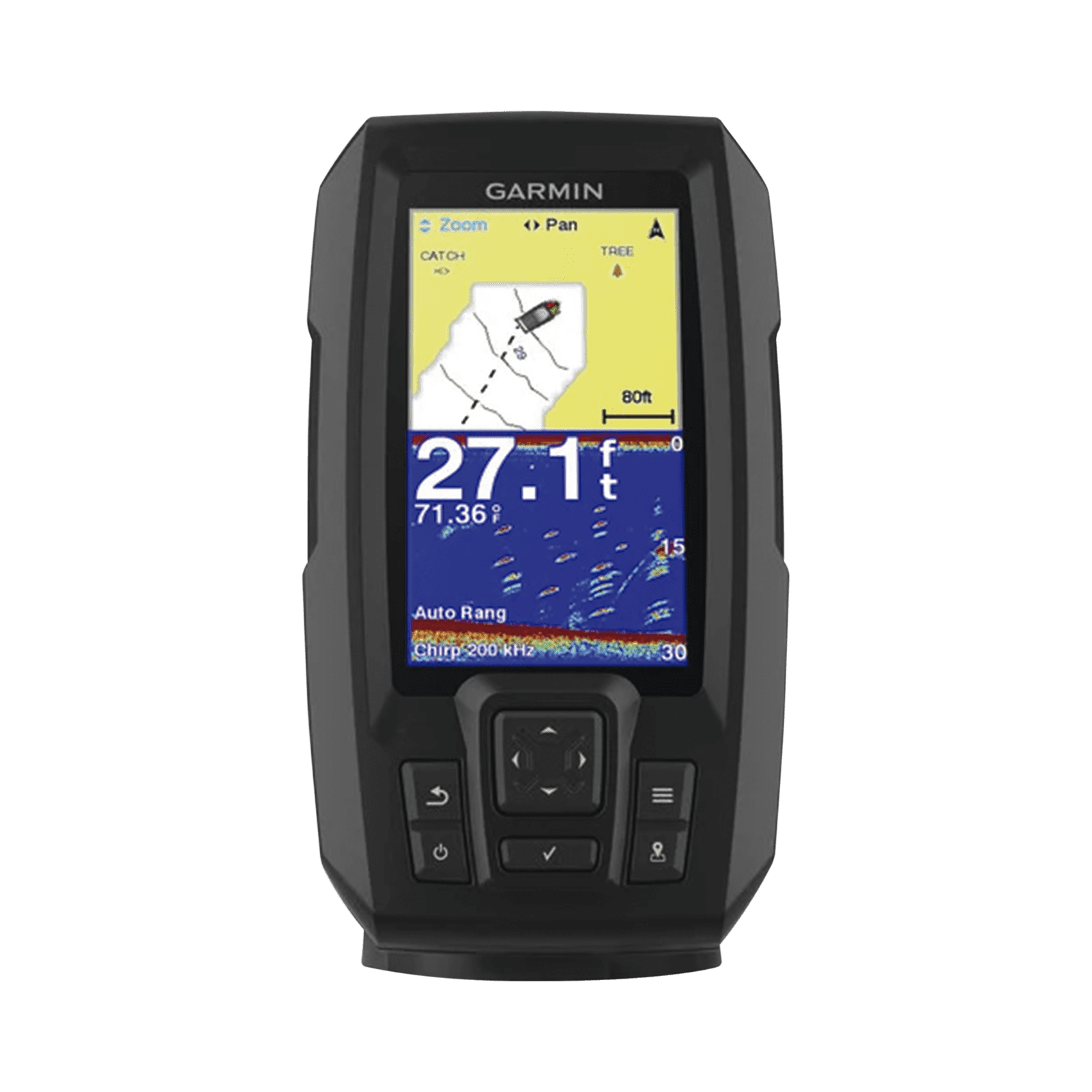Ecosonda STRIKER™ Plus 4 con pantalla de 4.3″ y transductor de doble haz 10-01870-00 - GARMIN