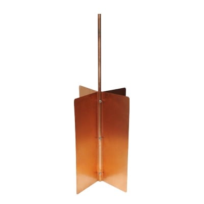 Electrodo Convencional Tipo Rehilete. TG-TR-HT - TOTAL GROUND