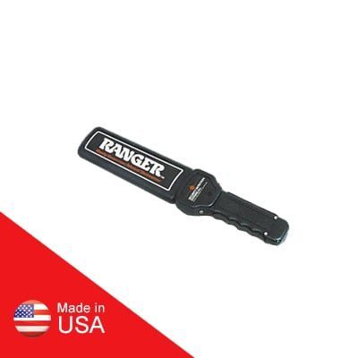 Equipo portátil para detección de metales para areas silenciosas, tiene vibrador interconstruído RANGER-1500 - RANGER SECURITY DETECTORS