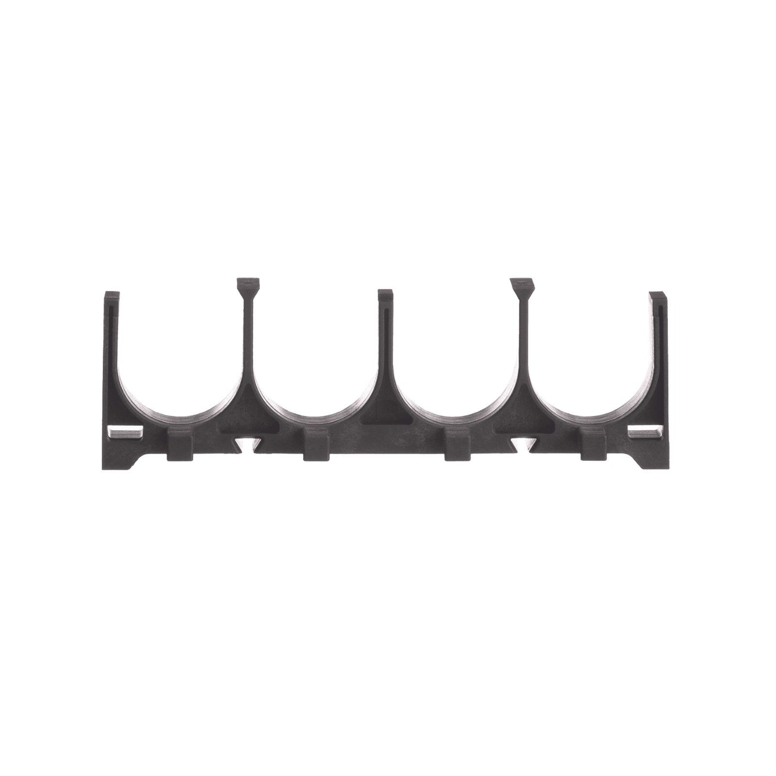 Espaciador de Cables de Nylon 6.6, Con 4 Espacios de 1.25 in (31.8 mm) de Diámetro, Color Negro, 1 Pieza CRS4-125-X - PANDUIT