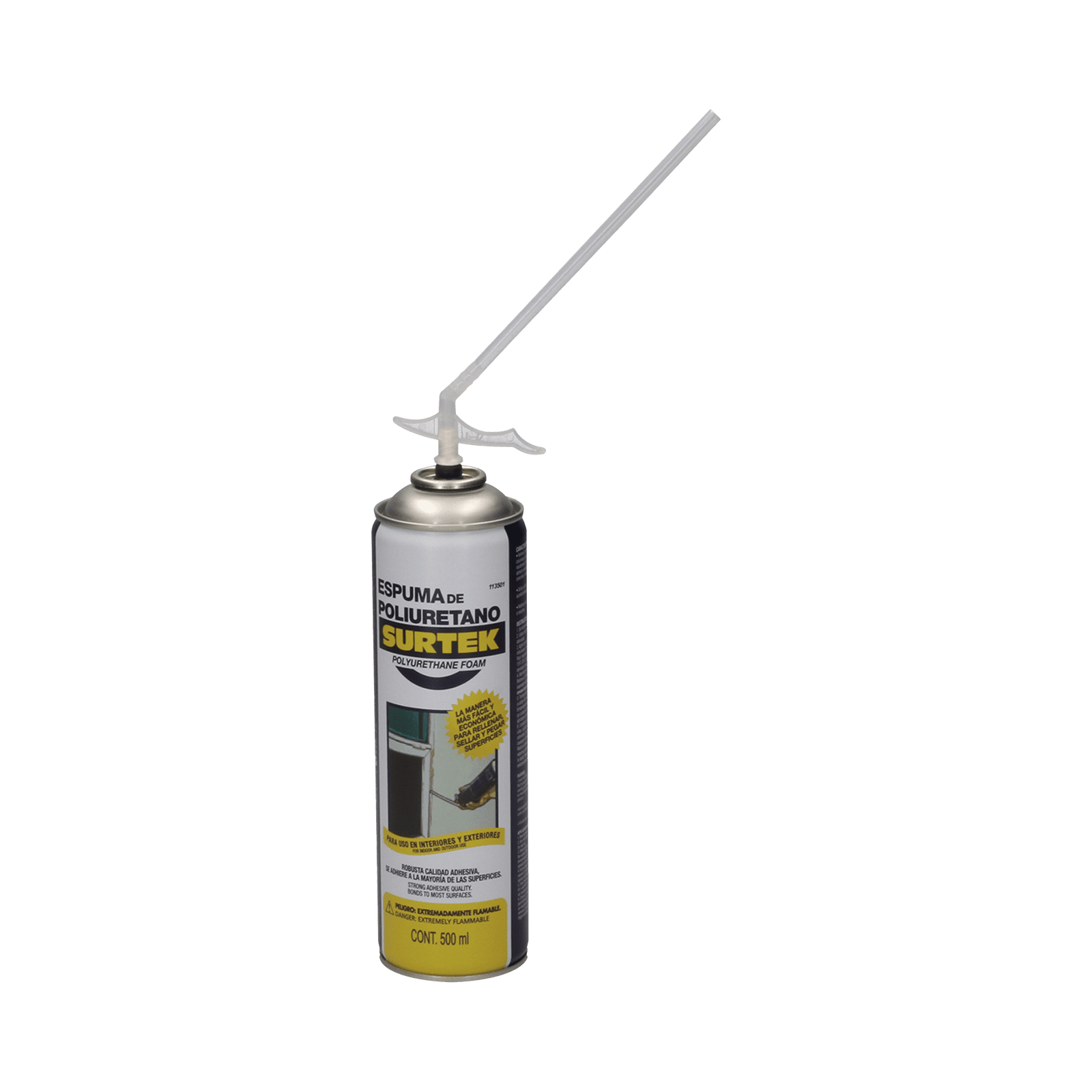 Espuma de Poliuretano / Capacidad 500 ml. SYS-113-501 - SURTEK