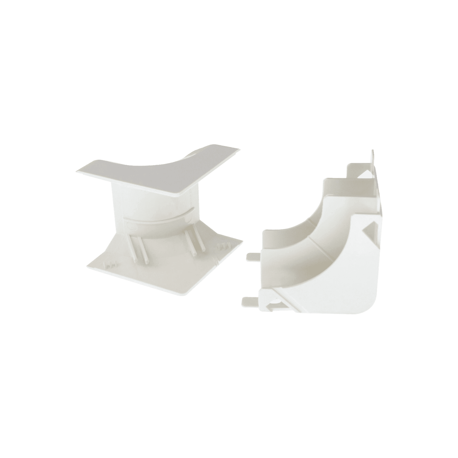 Esquinero interior, para uso con canaleta T45, Material PVC Rígido, Color Blanco Mate T45ICIW - PANDUIT
