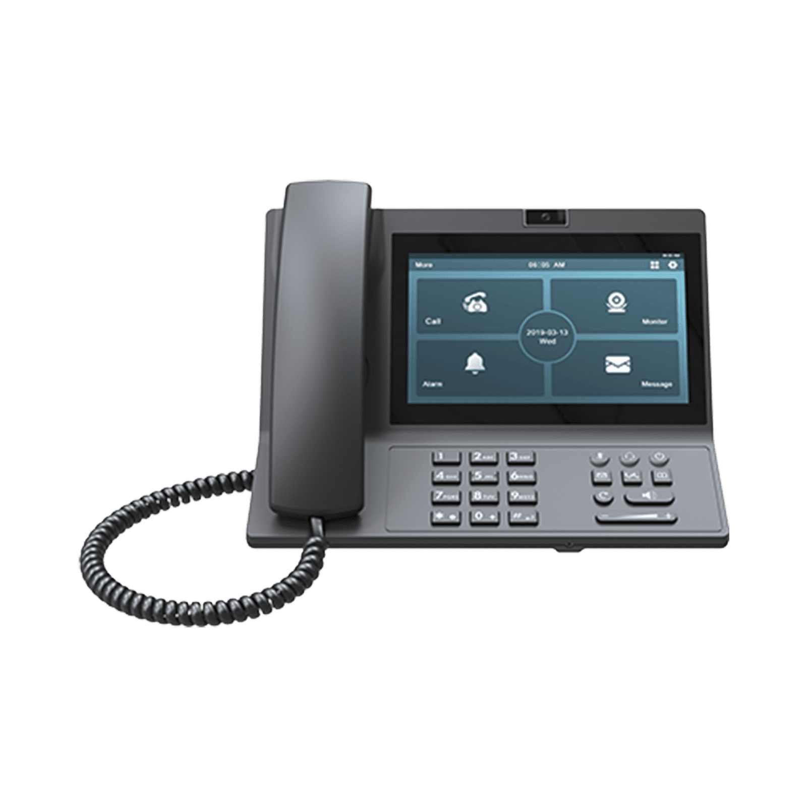 Estación de Guardia para Sistema Multi-apartamentos / Gestión 100% en la Nube / Interfaz Web / ANDROID / SIP / 7 Pulgadas Touch / WIFI / POE /  Cámara de 2MP / Bluetooth /  HDMI / USB Tipo C VPR49G - AKUVOX