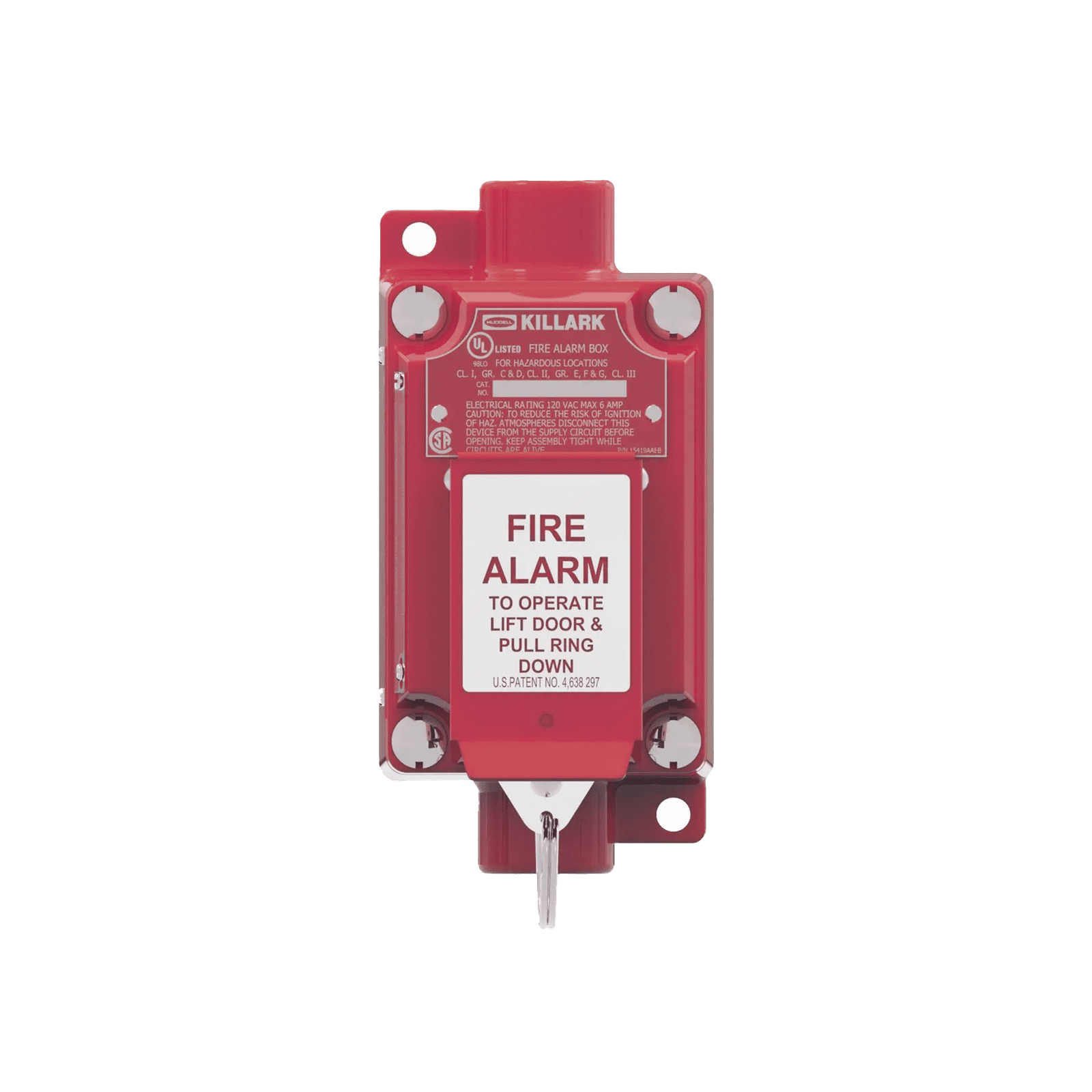 Estación manual a prueba de explosión HUB-XAL53 - HUBBELL KILLARK