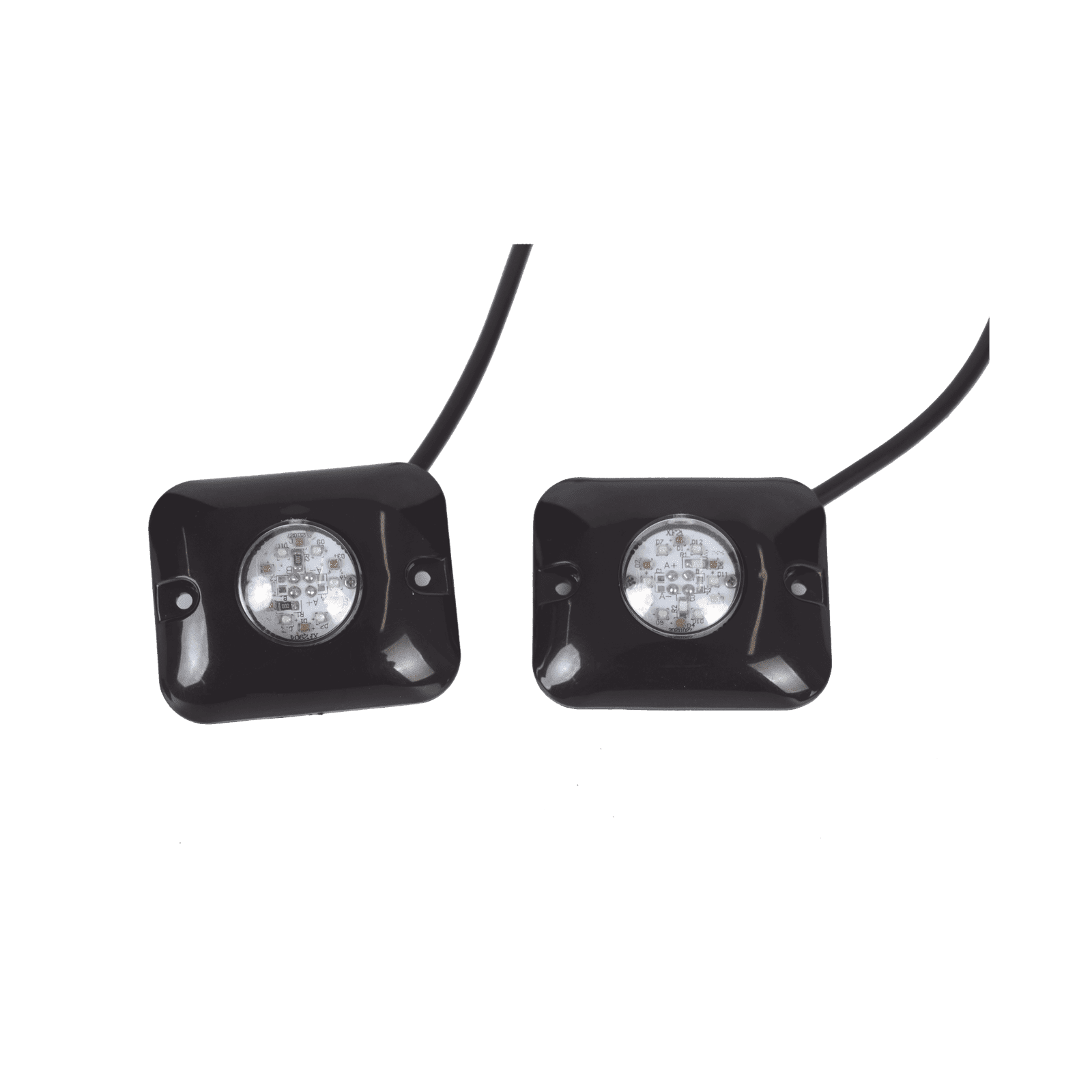 Estrobos Ocultos de 12 LED cada una, Color Rojo/Azul, Ideales para Vehículos Encubierto X1212RB - EPCOM INDUSTRIAL SIGNALING