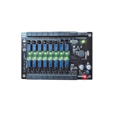 Expansor de 16 relevadores para sistema de elevadores compatible con ZKEC10 EX-16 - ZKTECO - AccessPRO