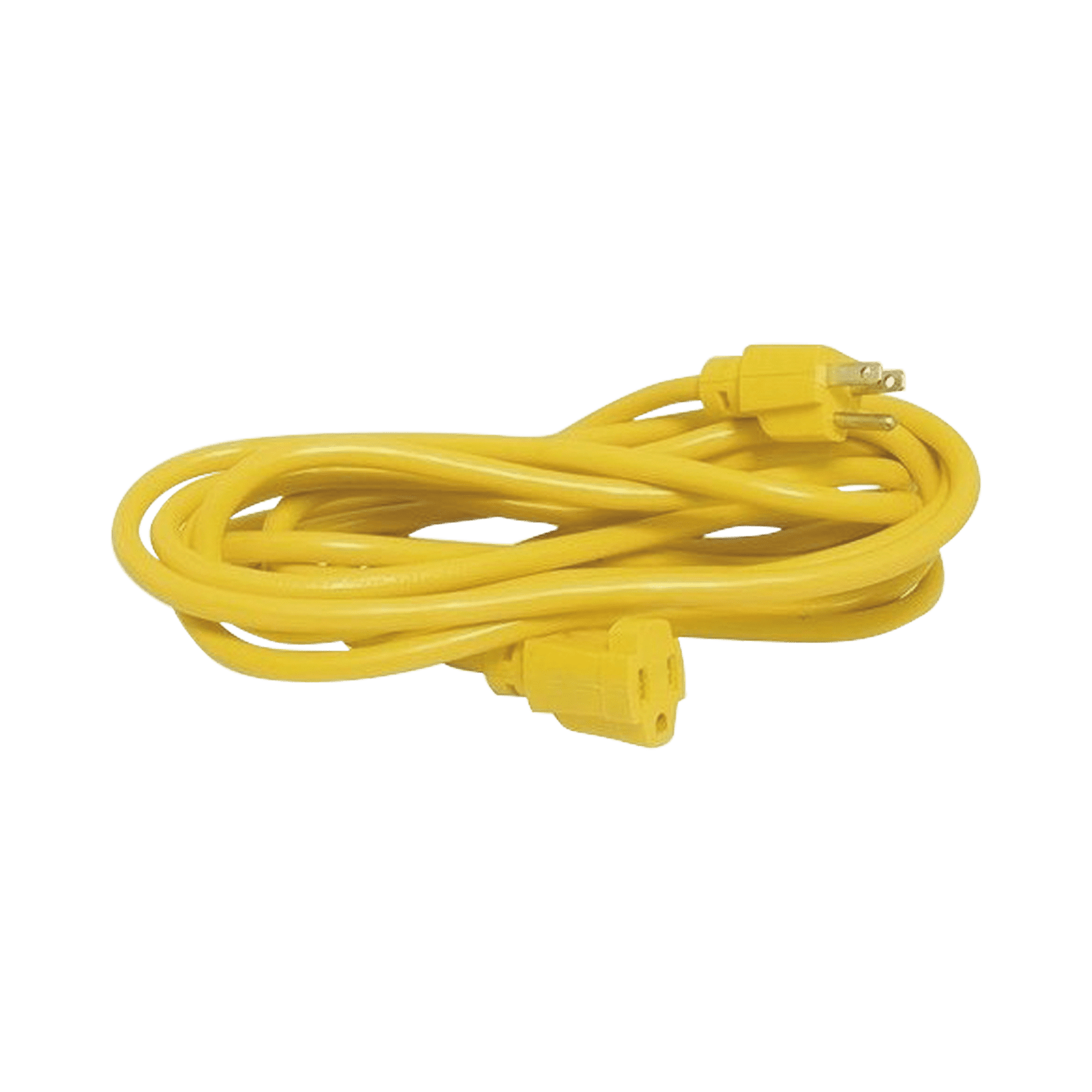 Extensión Eléctrica de Uso Rudo Aterrizada 2.4 metros / 127 V CA 10 A Máximo / Color Amarillo. SYS-136170 - SURTEK