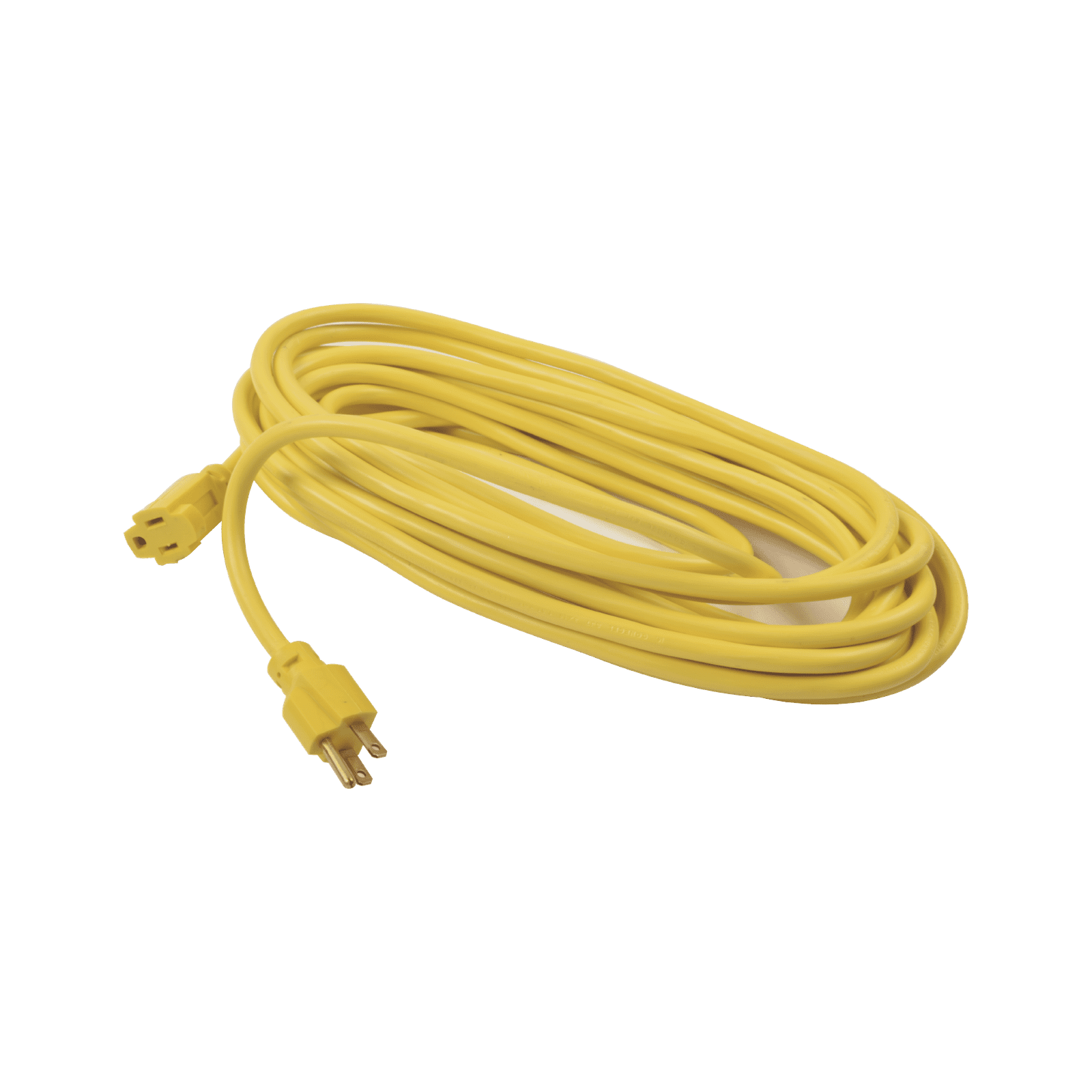 Extensión eléctrica de uso rudo aterrizada 10 metros / 127 V CA 10 A Máximo / Color Amarillo. SYS-136173 - SURTEK