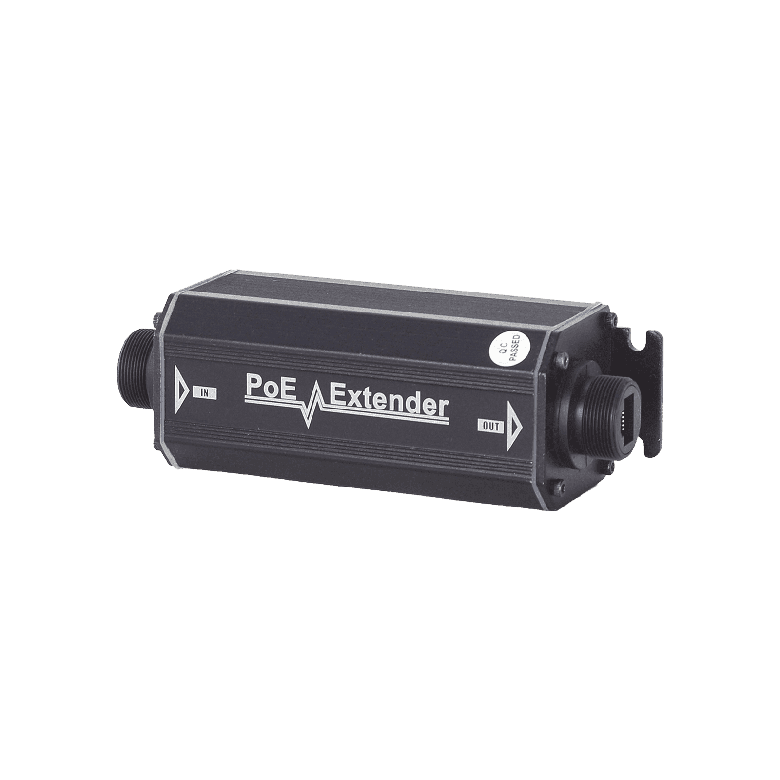 Extensor PoE / 100 Metros / Intemperie (IP66) /  60 Watts / 1 Puerto de Entrada  / 1 Puerto de Salida PoE / No requiere alimentación. TT-2001EX-POE - EPCOM POWERLINE