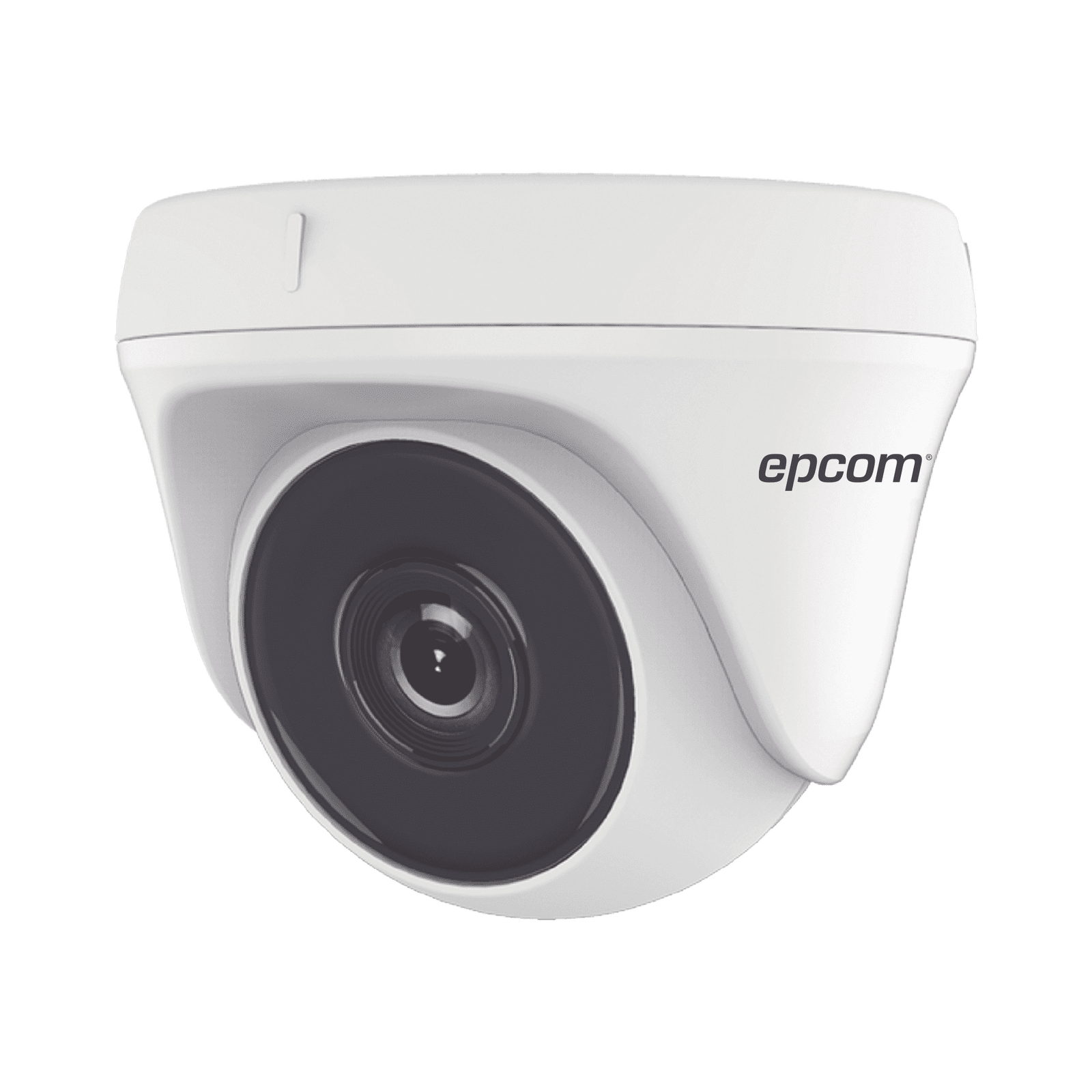 Eyeball TURBOHD 2 Megapixel (1080p) / Gran Angular 103° / Lente 2.8 mm / EXIR Inteligente 20 mts / Interior / TVI-AHD-CVI-CVBS / dWDR E8-TURBO-IG2W - EPCOM PROFESSIONAL