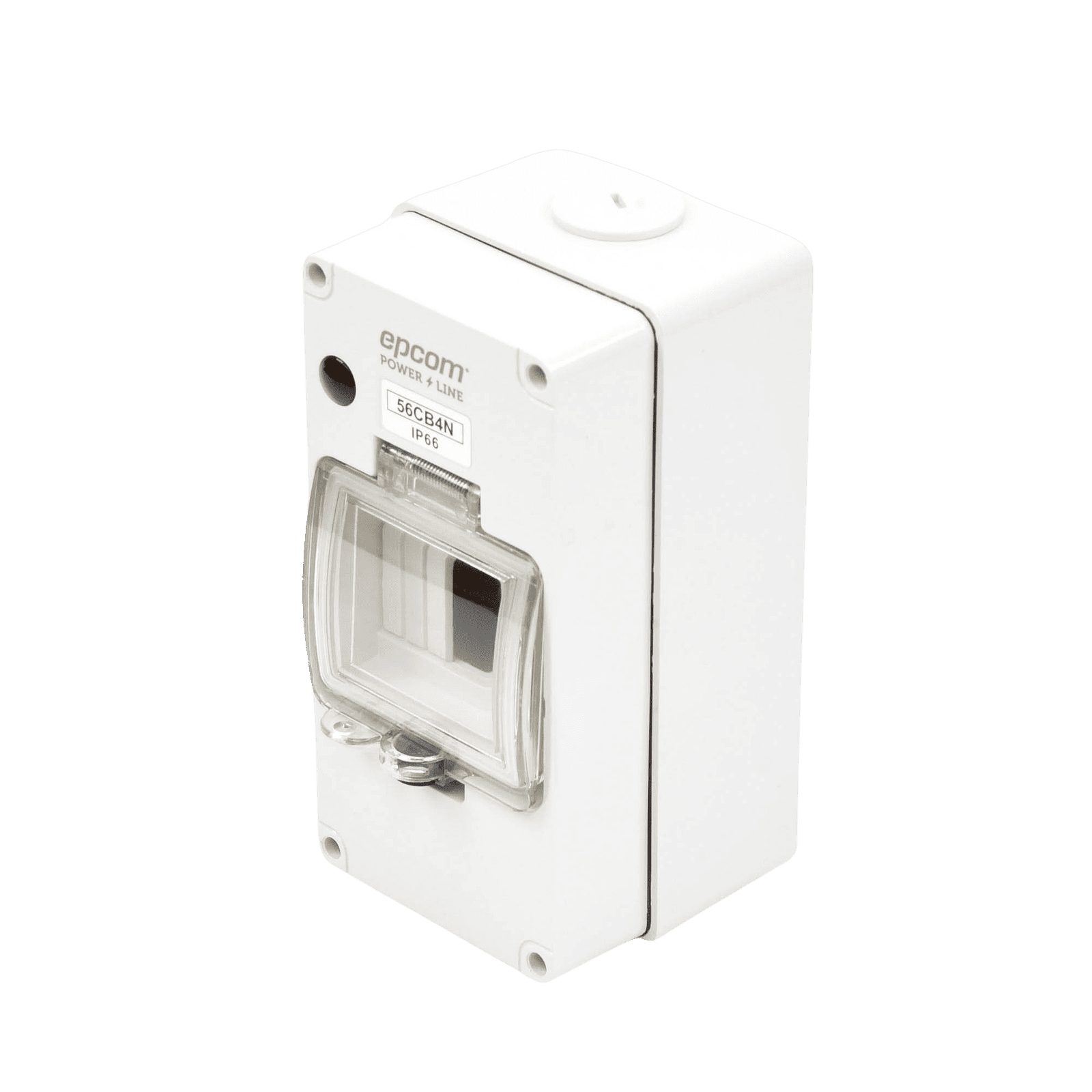 Gabinete Plástico para Exterior IP66 para Riel Din F56CB4N - EPCOM POWERLINE