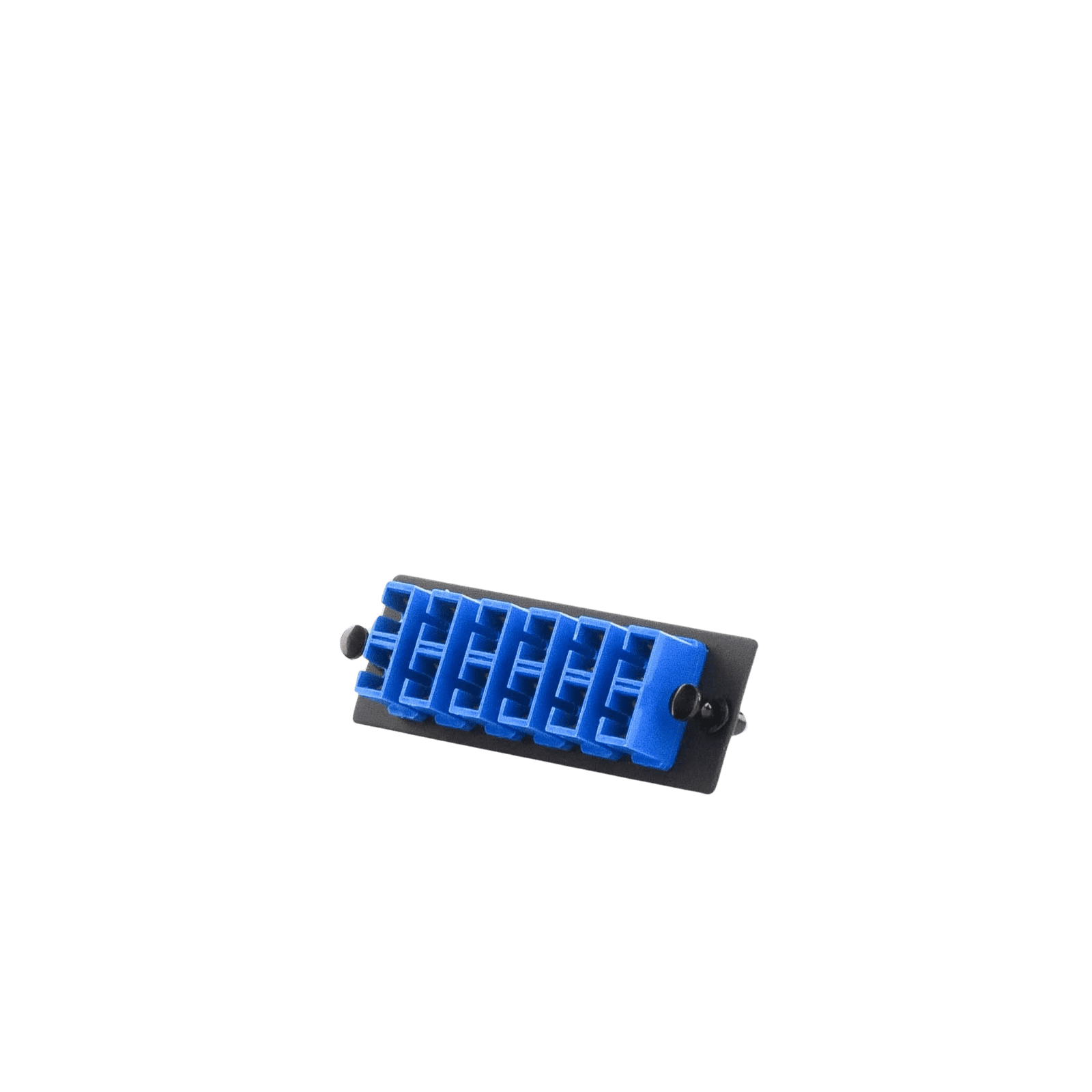 Placa Acopladora de Fibra Optica FAP, Con 6 Conectores SC Duplex (12 Fibras), Para Fibra Monomodo OS1/OS2, Color Azul FAP6WBUDSCZ - PANDUIT