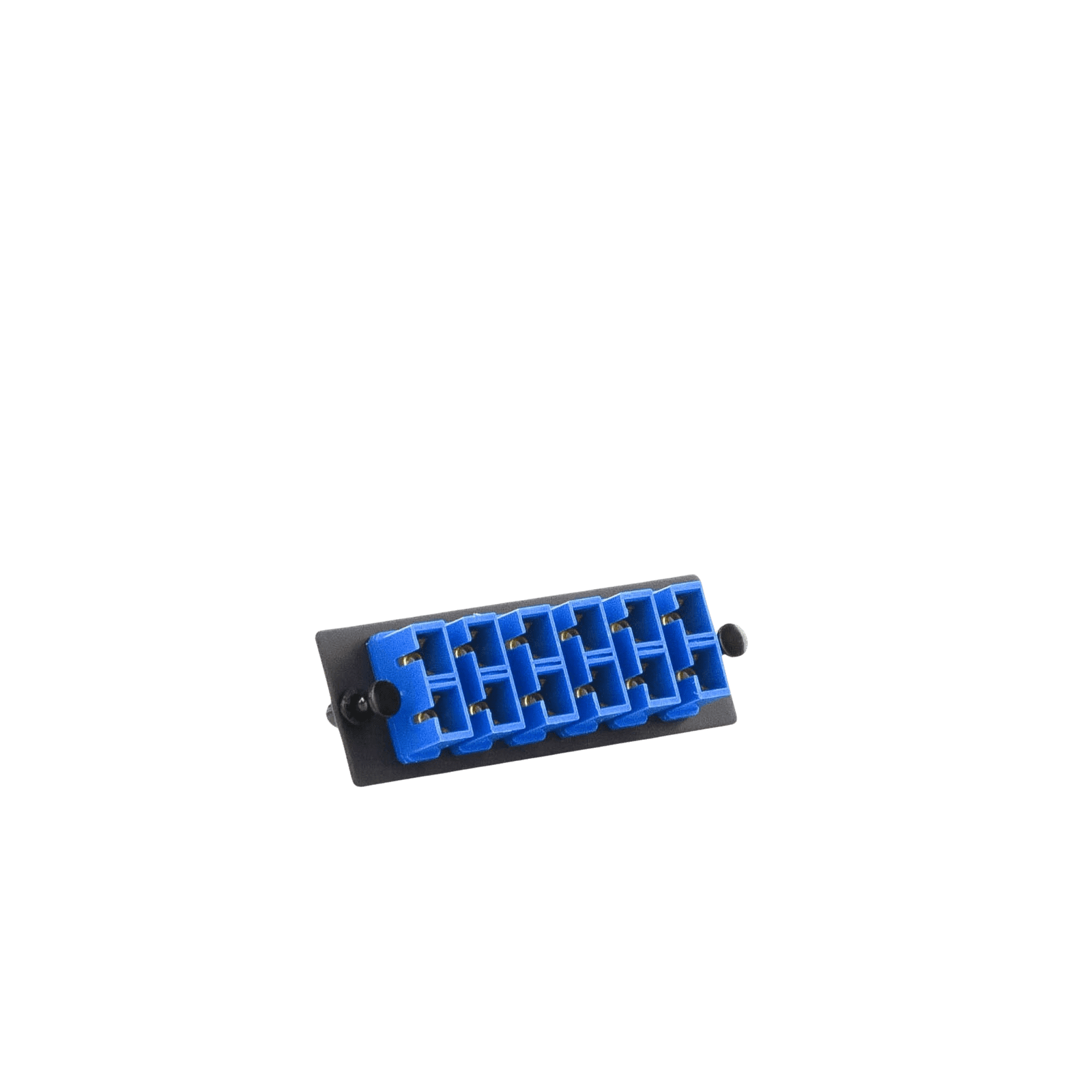 Placa Acopladora de Fibra Optica FAP, Con 6 Conectores SC Duplex (12 Fibras), Para Fibra Monomodo OS1/OS2, Color Azul FAP6WBUDSCZ - PANDUIT