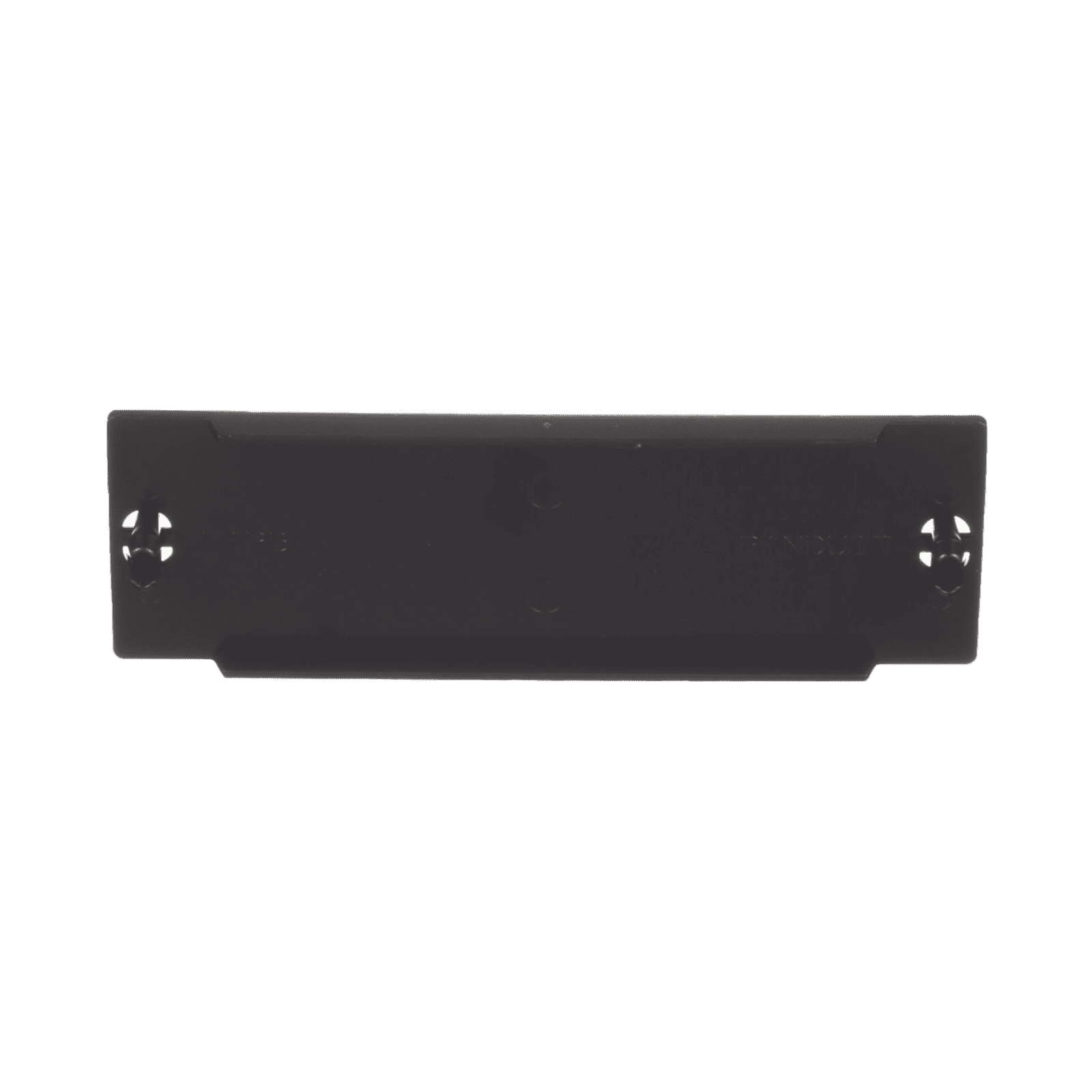 Placa Ciega FAP, Para Reservar Espacio de Uso Futuro en Paneles de Fibra Óptica, Color Negro FAPB - PANDUIT