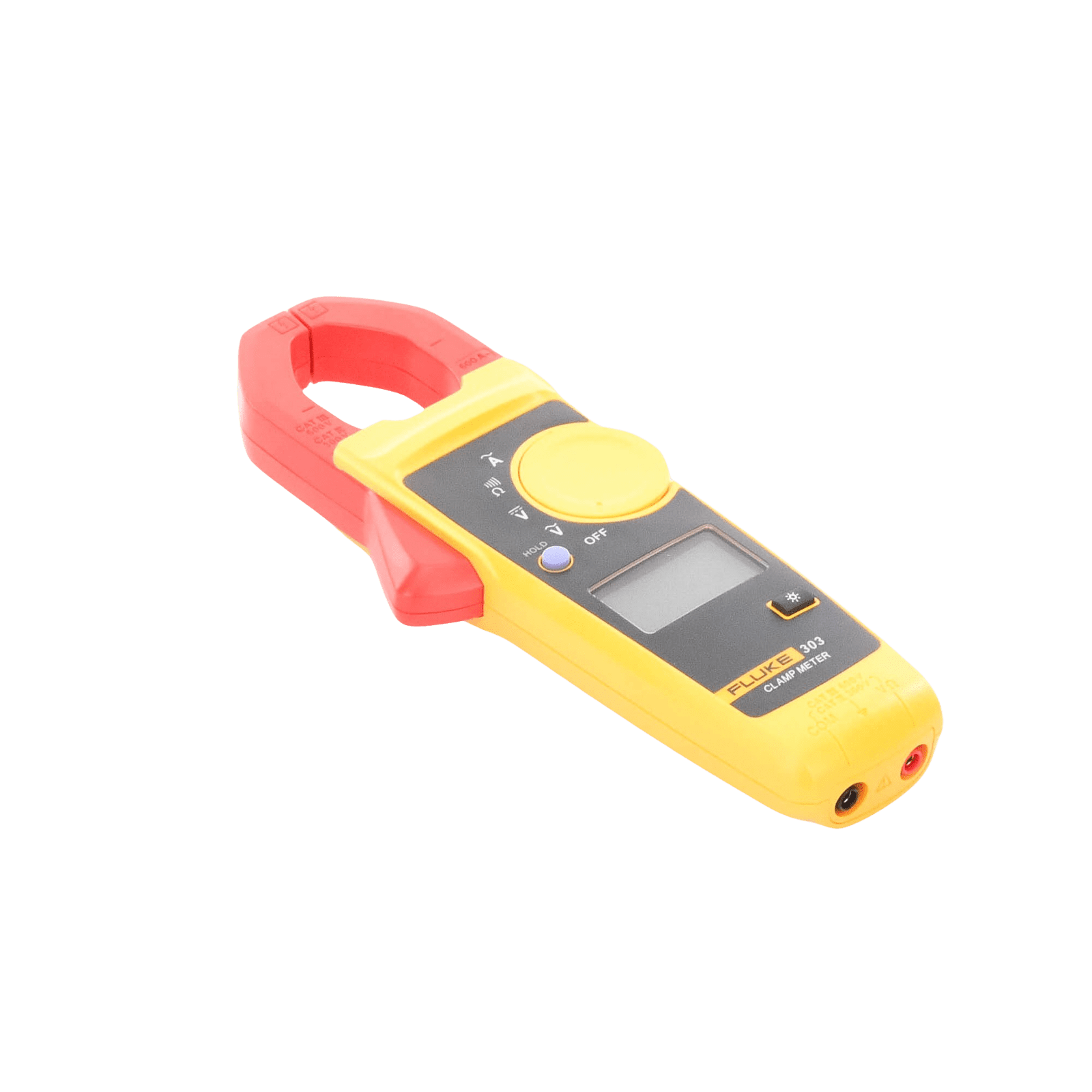 Amperimetro de Gancho, Para Medida de Corriente en CA de 600 A y Tensión en CA y CC de 600V FLUKE-303/EMESP - FLUKE