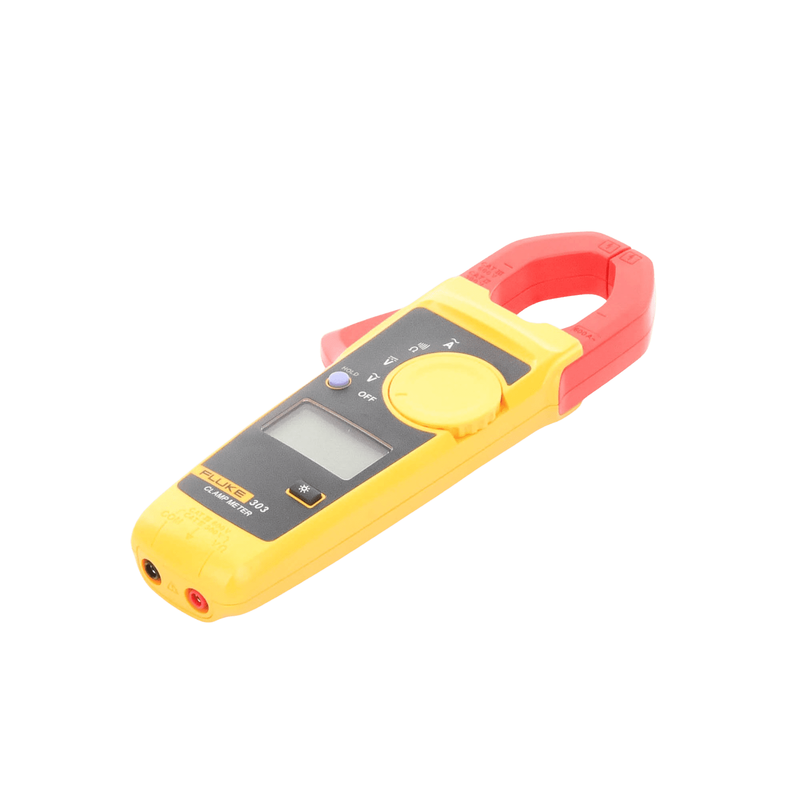 Amperimetro de Gancho, Para Medida de Corriente en CA de 600 A y Tensión en CA y CC de 600V FLUKE-303/EMESP - FLUKE
