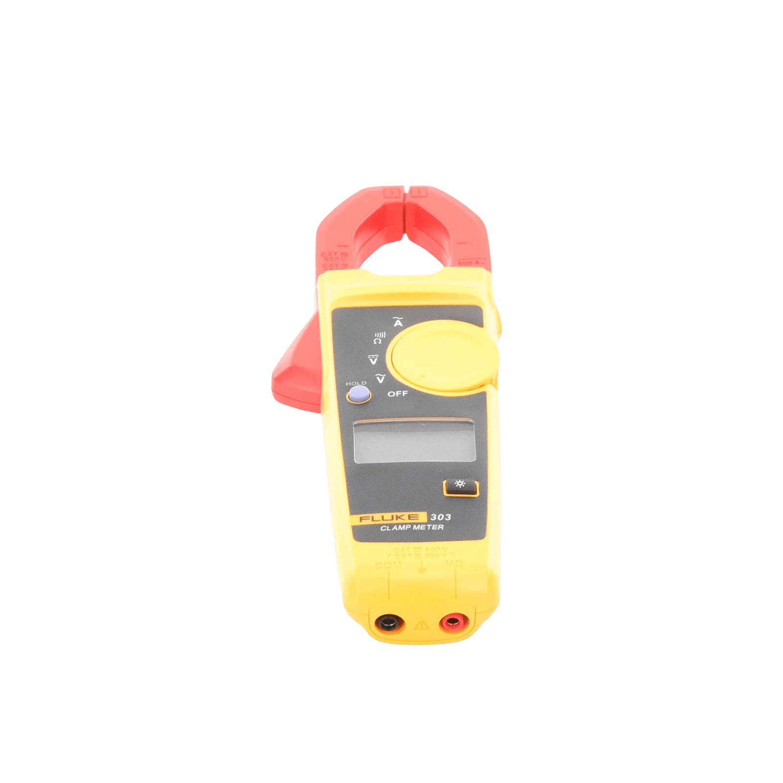Amperimetro de Gancho, Para Medida de Corriente en CA de 600 A y Tensión en CA y CC de 600V FLUKE-303/EMESP - FLUKE
