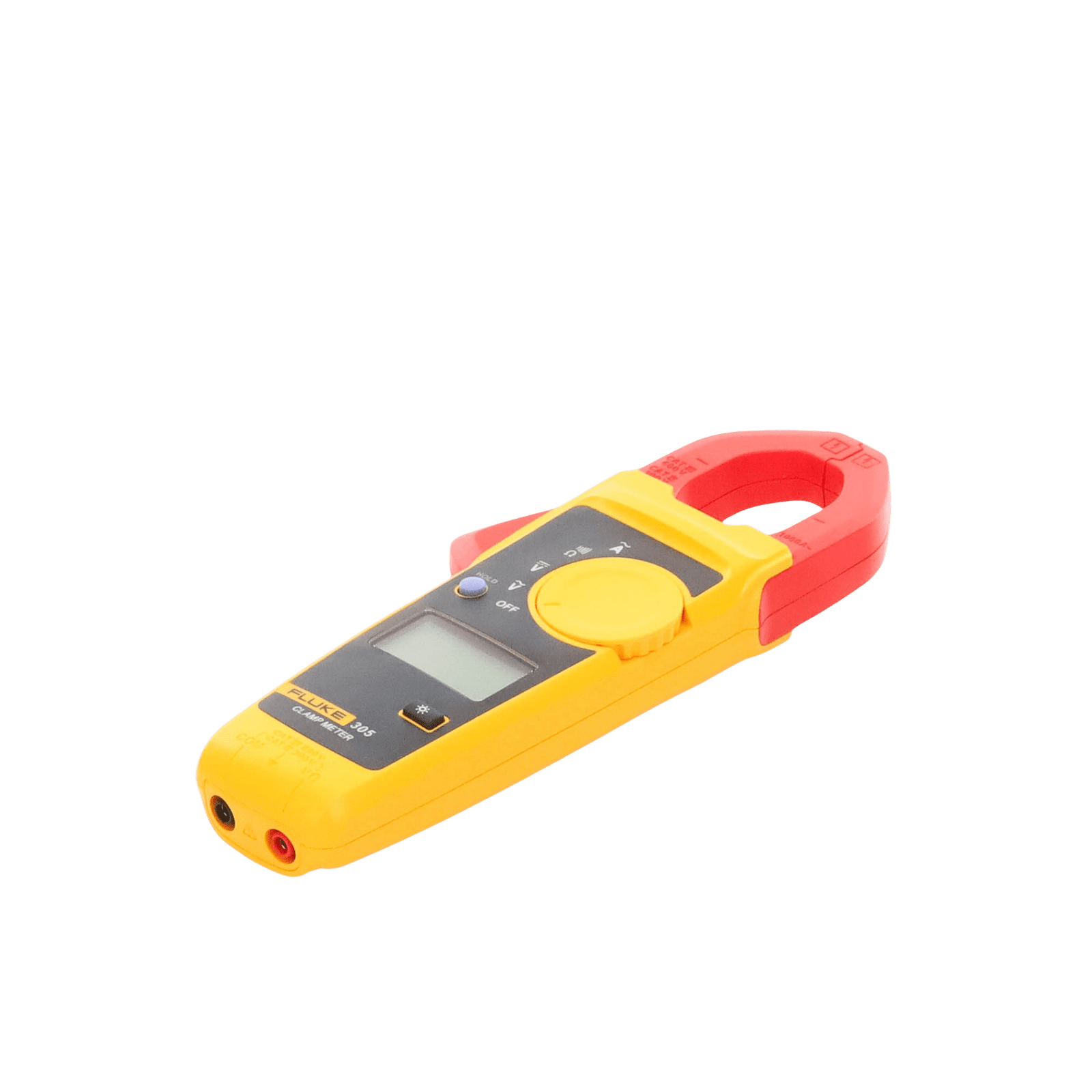 Amperimetro de Gancho, Para Medida de Corriente en CA de 999 A y Tensión en CA y CC de 600V FLUKE-305/EMESP - FLUKE