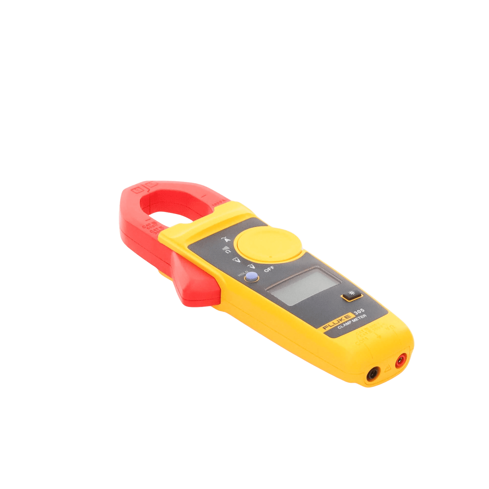 Amperimetro de Gancho, Para Medida de Corriente en CA de 999 A y Tensión en CA y CC de 600V FLUKE-305/EMESP - FLUKE