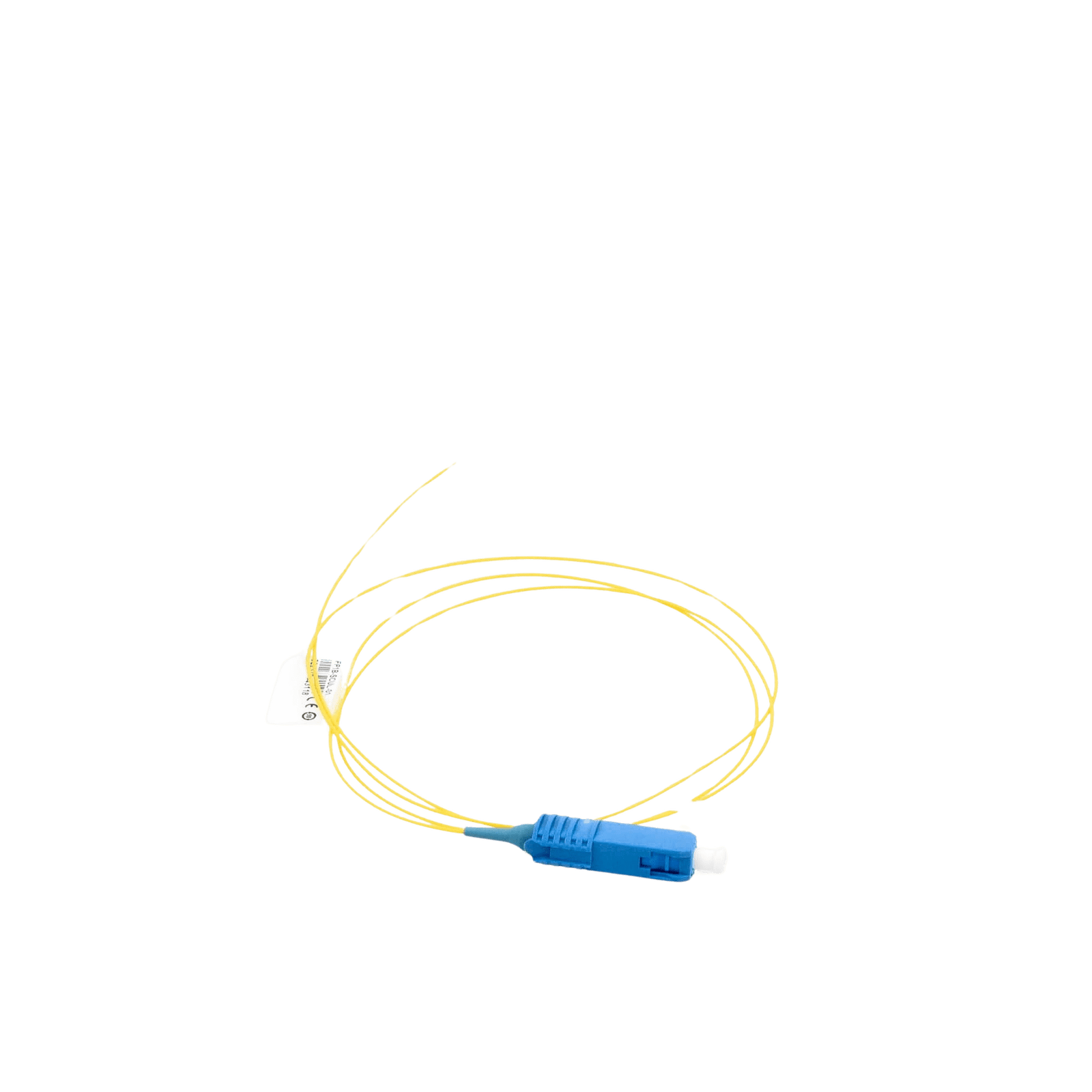 Pigtail de Fibra Óptica SC/UPC Simplex, Monomodo OS1/OS2 XGLO, OFNR, Color Amarillo, 1 Metro FP1B-SCUL-01 - SIEMON