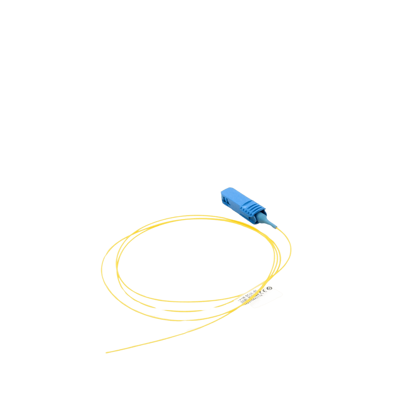 Pigtail de Fibra Óptica SC/UPC Simplex, Monomodo OS1/OS2 XGLO, OFNR, Color Amarillo, 1 Metro FP1B-SCUL-01 - SIEMON