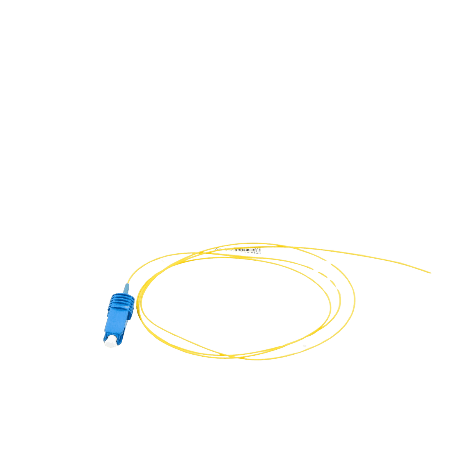 Pigtail de Fibra Óptica SC/UPC Simplex, Monomodo OS1/OS2 XGLO, OFNR, Color Amarillo, 1 Metro FP1B-SCUL-01 - SIEMON