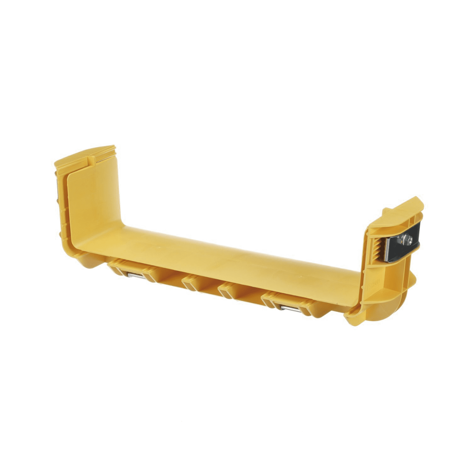 Union Recta “Cople”, Para Canaleta FiberRunner™ 12X4, Color Amarillo FRBC12X4LYL - PANDUIT